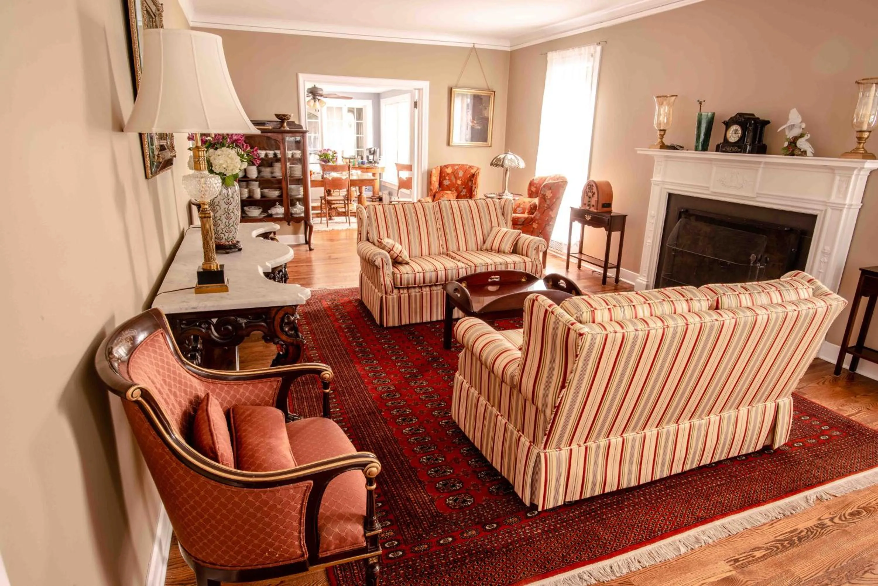 Living room in Valparaiso Inn B&B