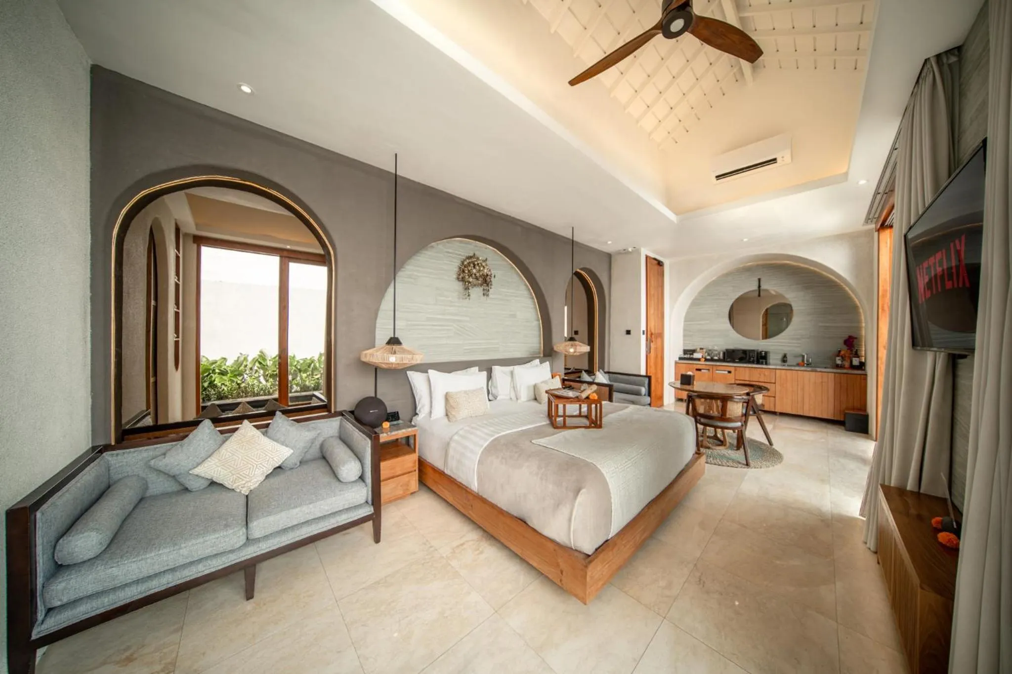Bedroom, Bed in Astera Villa Seminyak by Ini Vie Hospitality