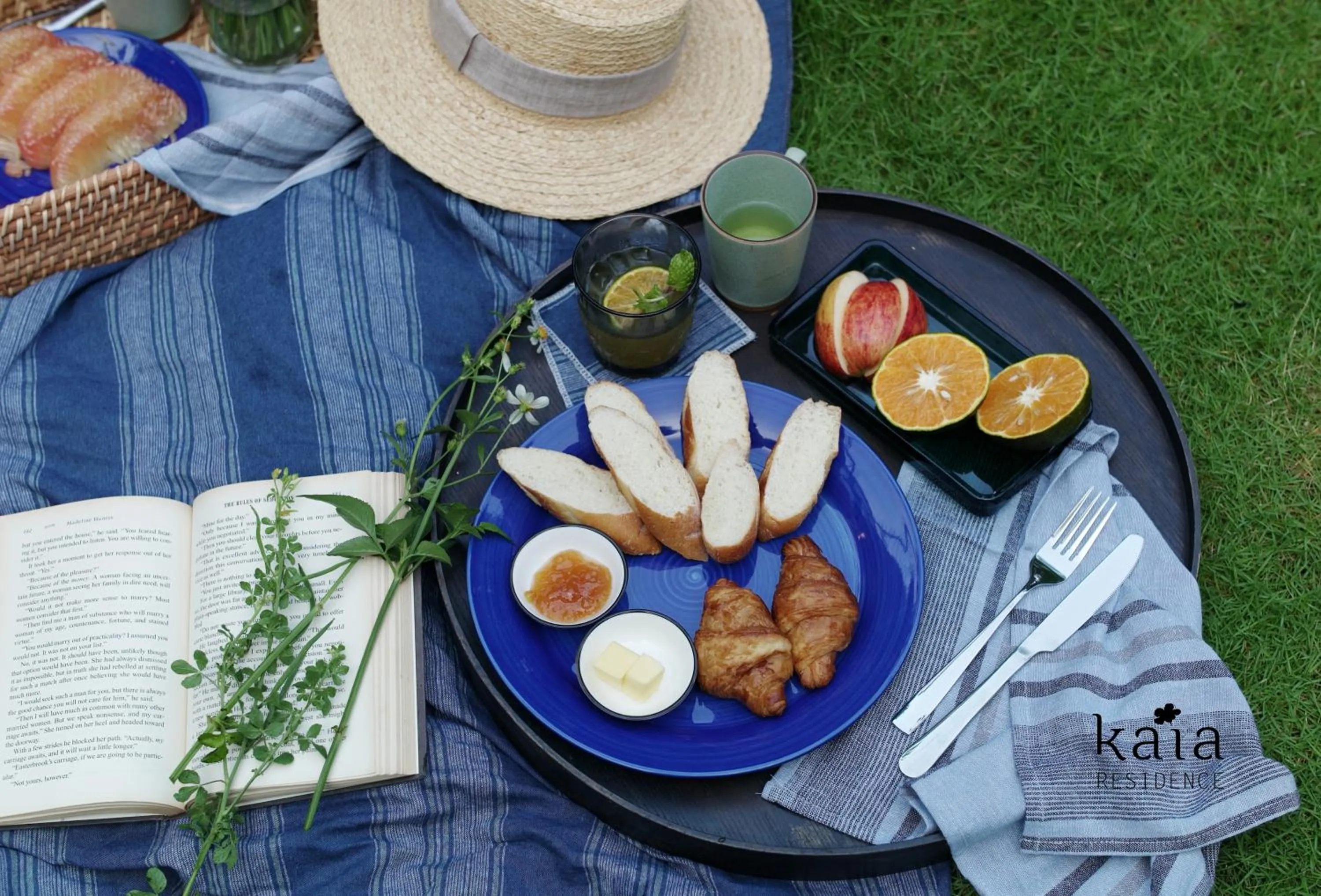 Food and drinks in Kaia Residence Danang Quiet Garden