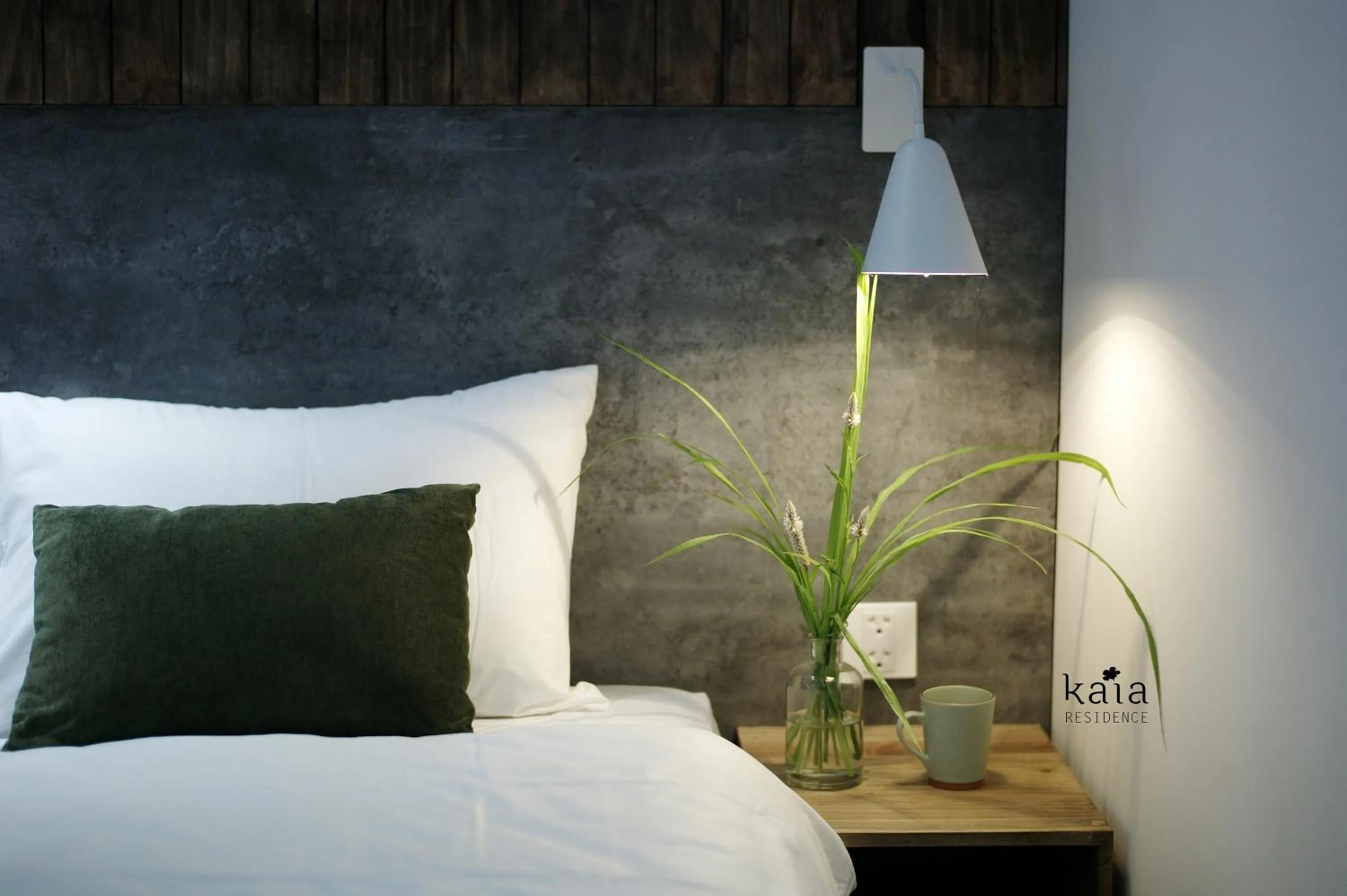 Bed in Kaia Residence Danang Quiet Garden