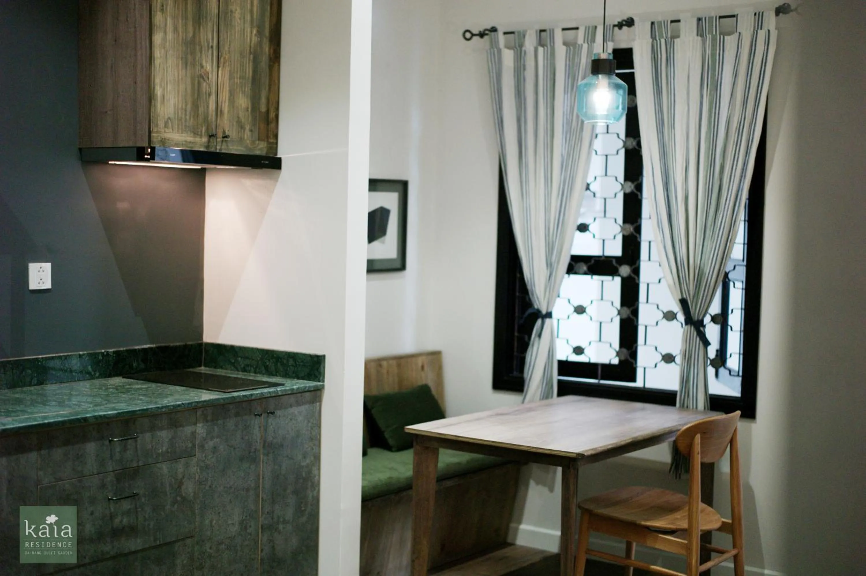 Patio in Kaia Residence Danang Quiet Garden