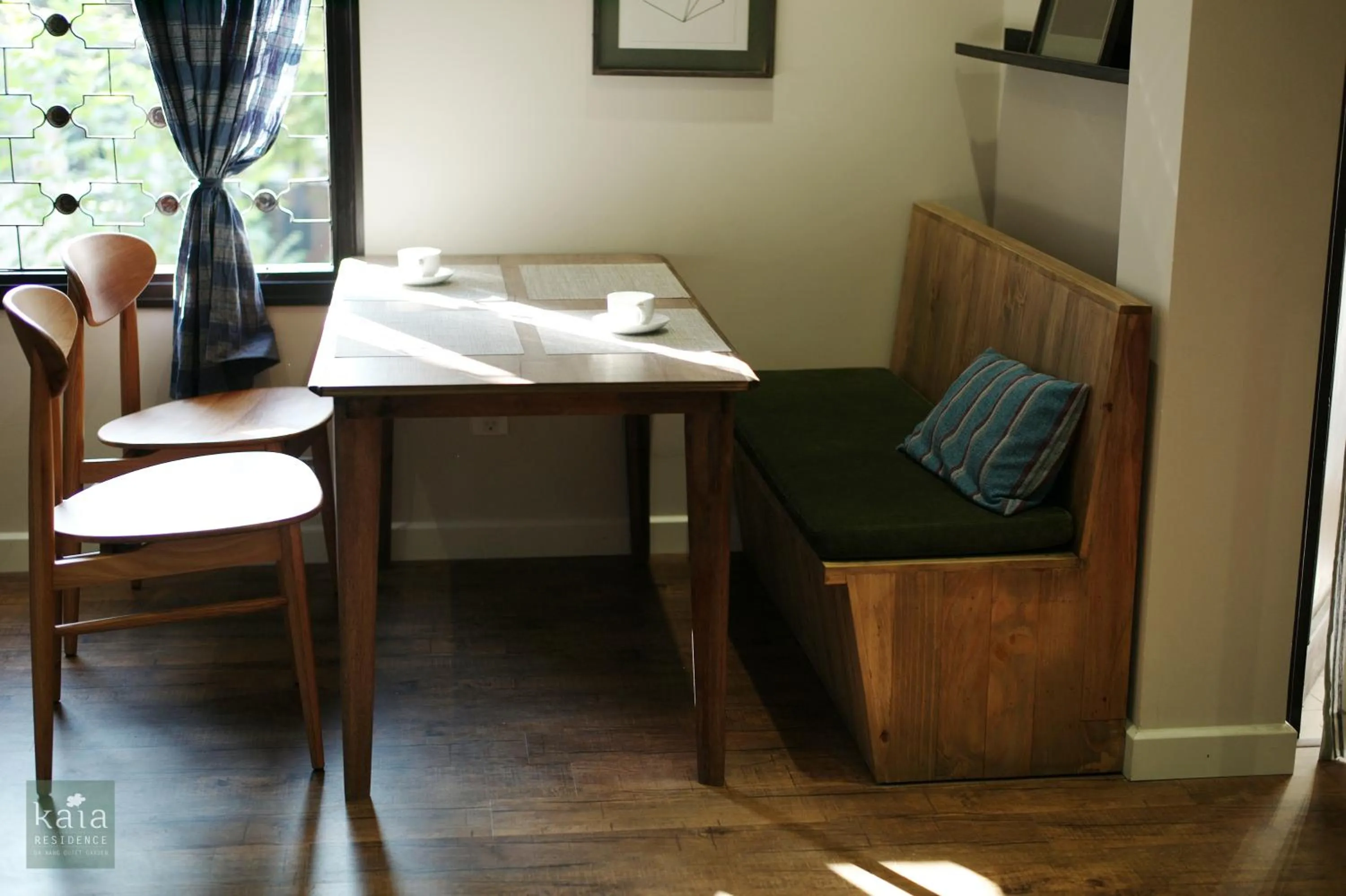 Dining area in Kaia Residence Danang Quiet Garden