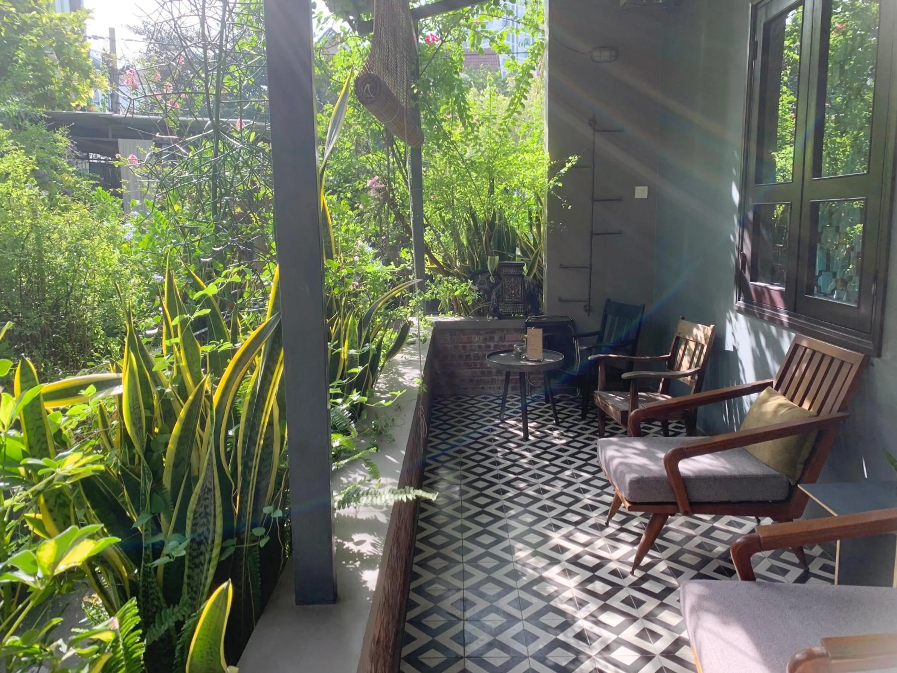 Patio in Kaia Residence Danang Quiet Garden