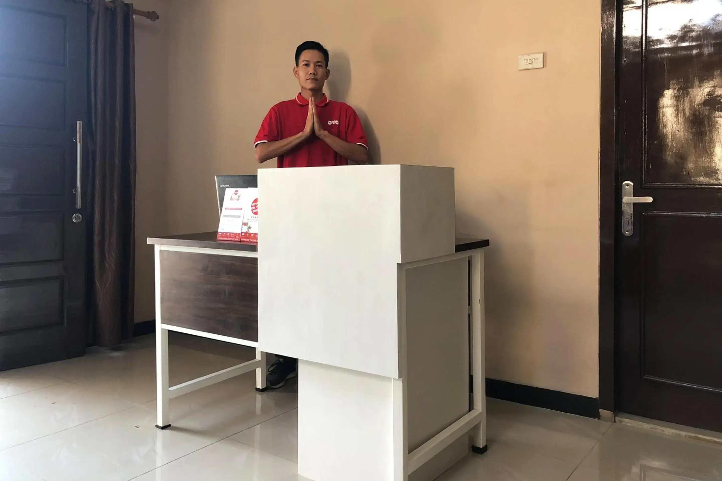 Lobby or reception in Hotel O Wisma Ray Syariah Lobby or reception in Hotel O Wisma Ray Syariah