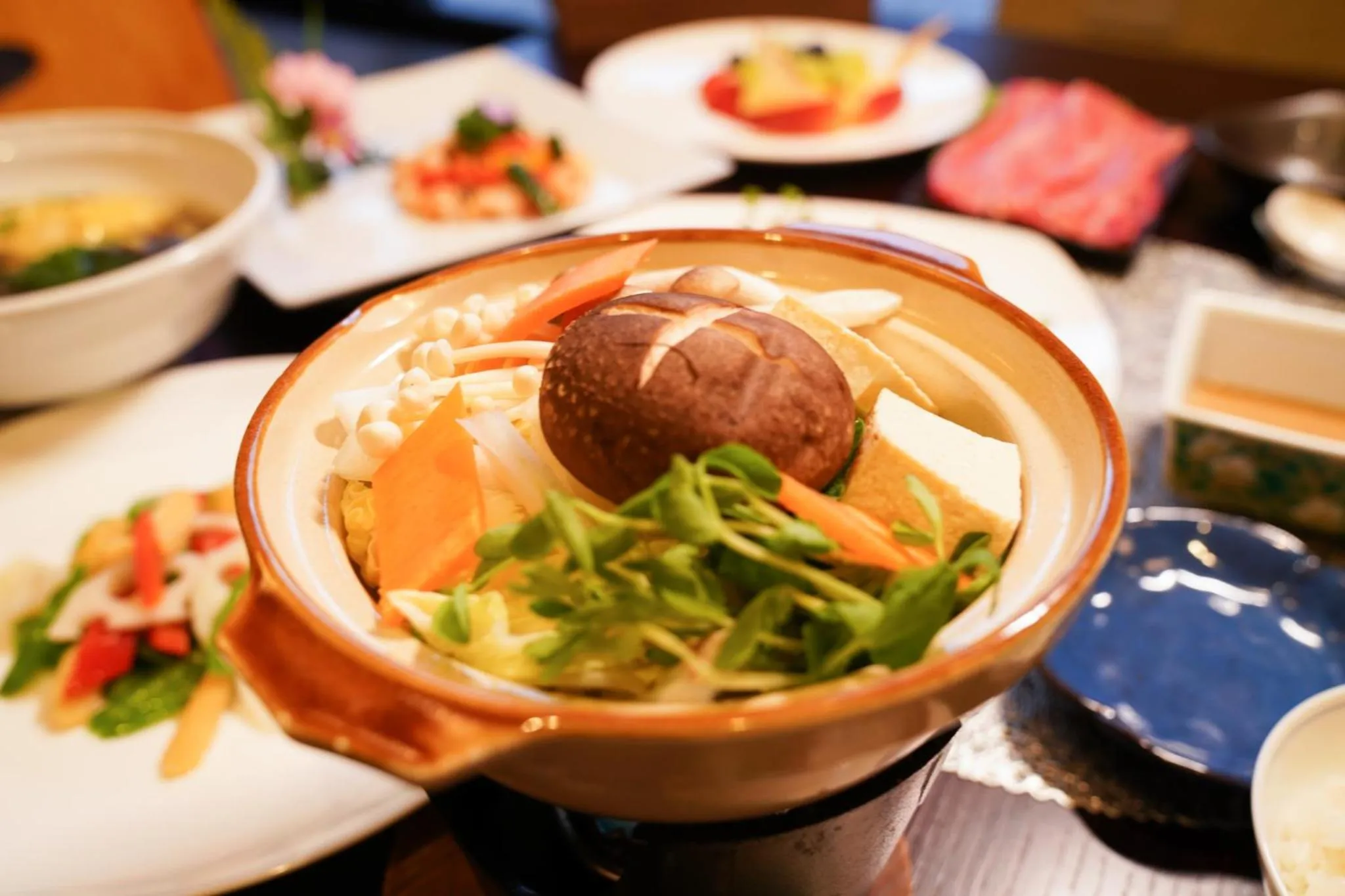 Dinner in Waseido Zen