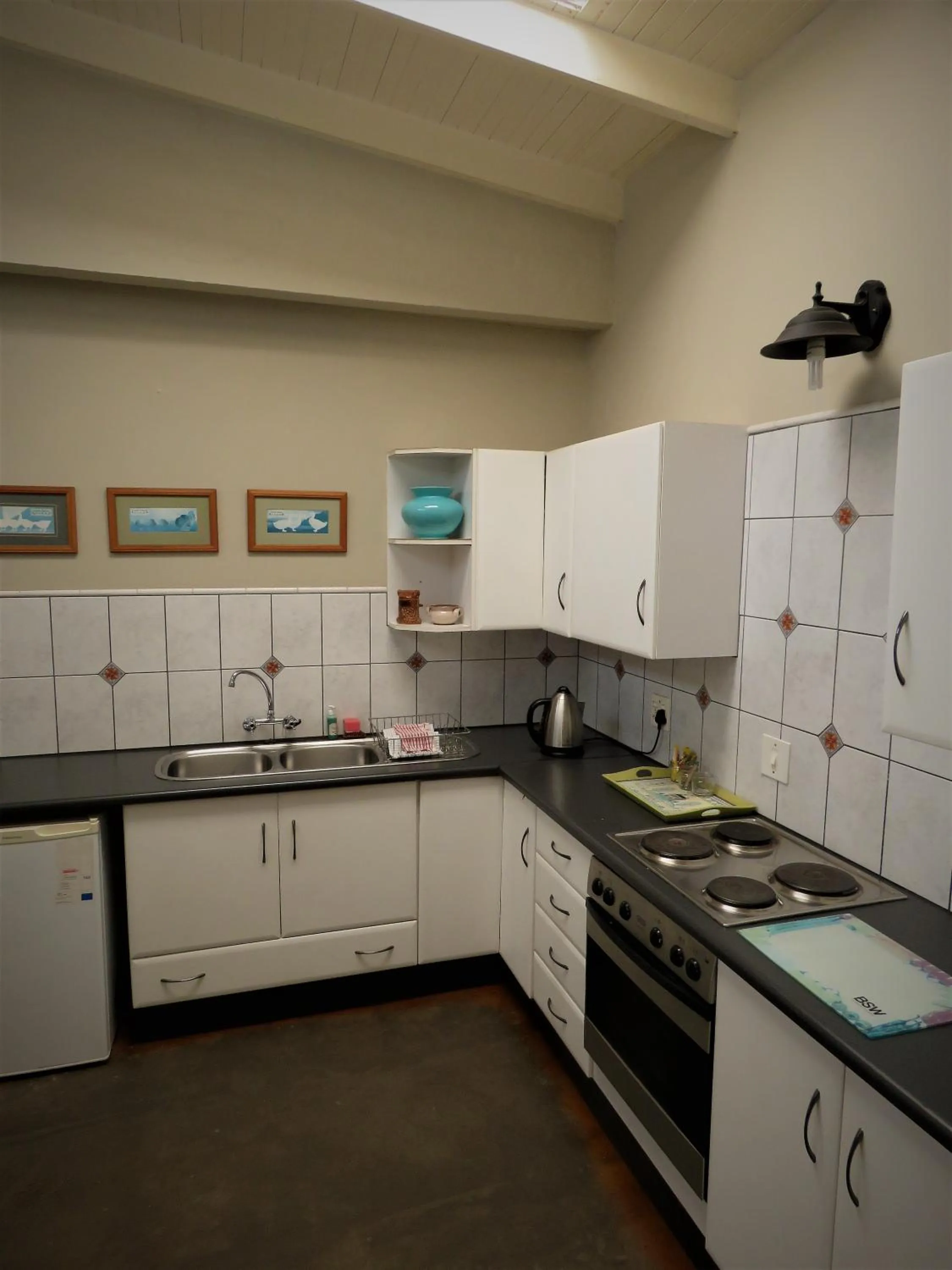 kitchen in Fountain Baths Guest Cottages