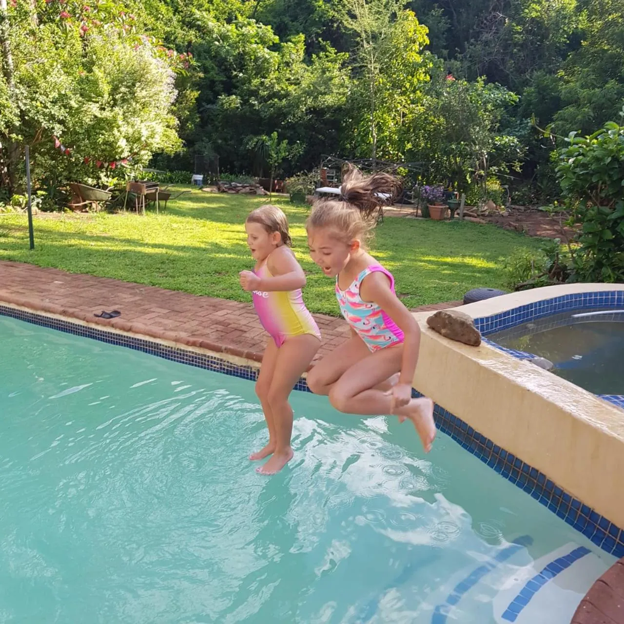 People in Fountain Baths Guest Cottages
