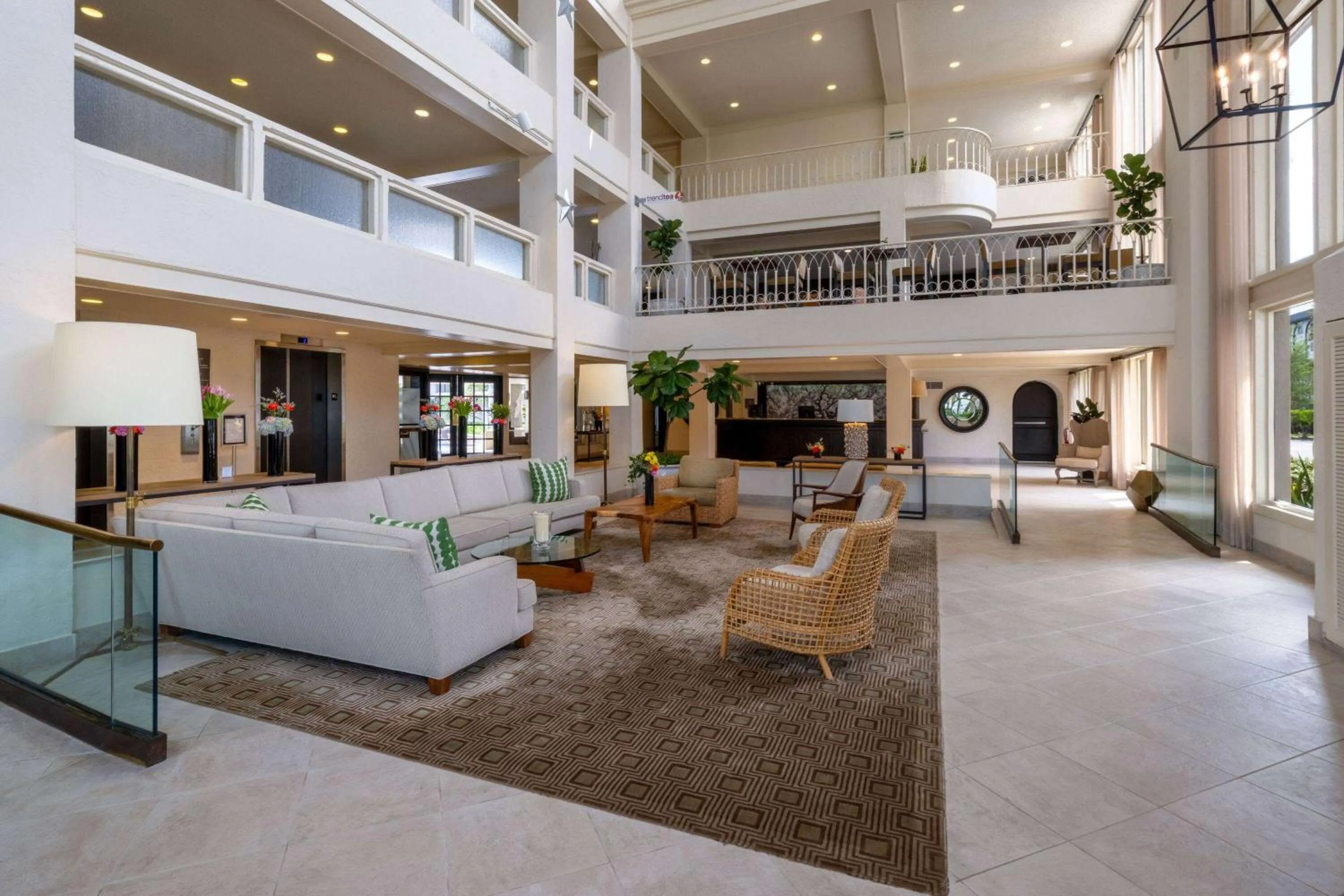 Lobby or reception in Wyndham Boca Raton Hotel