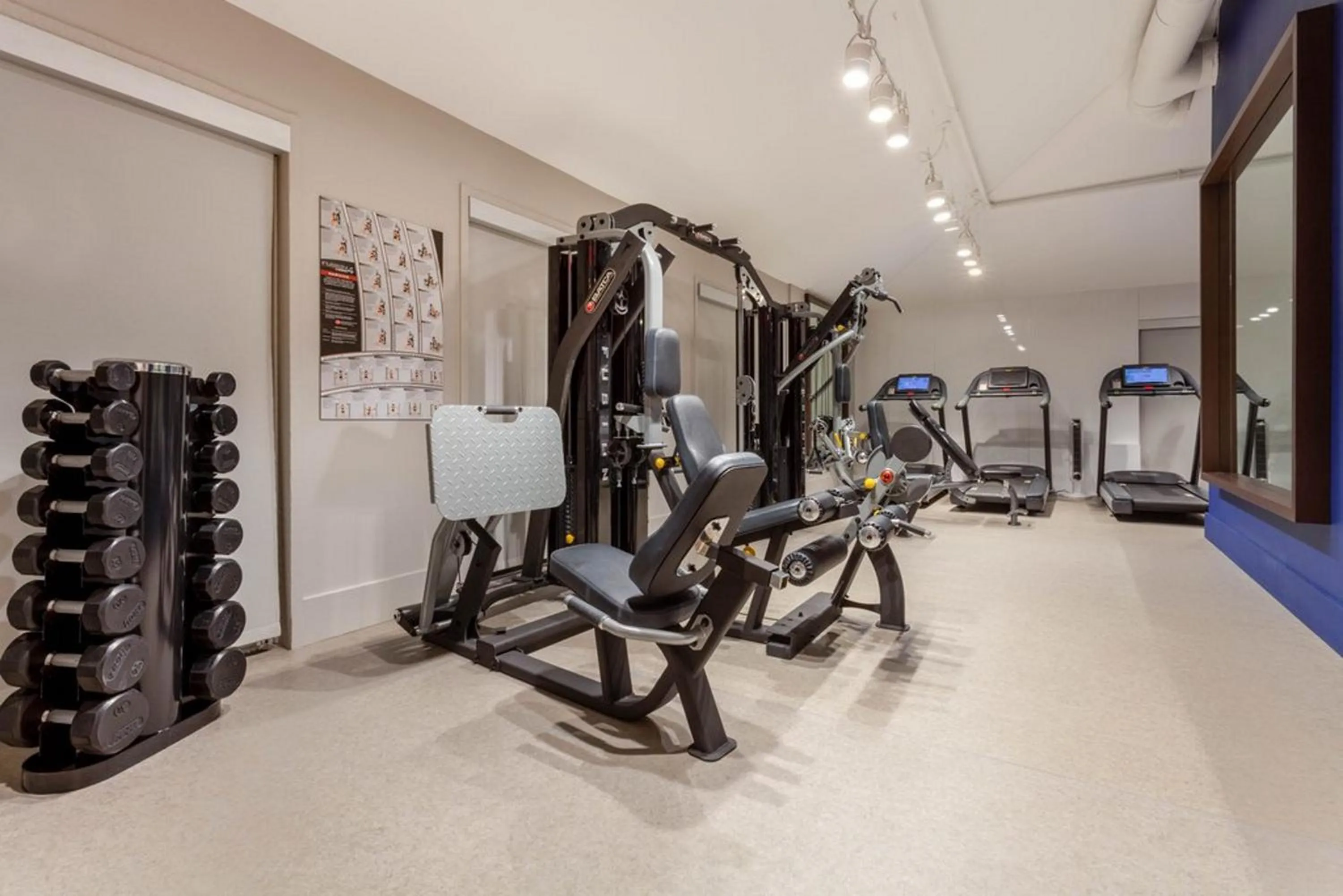 Fitness centre/facilities in Wyndham Boca Raton Hotel