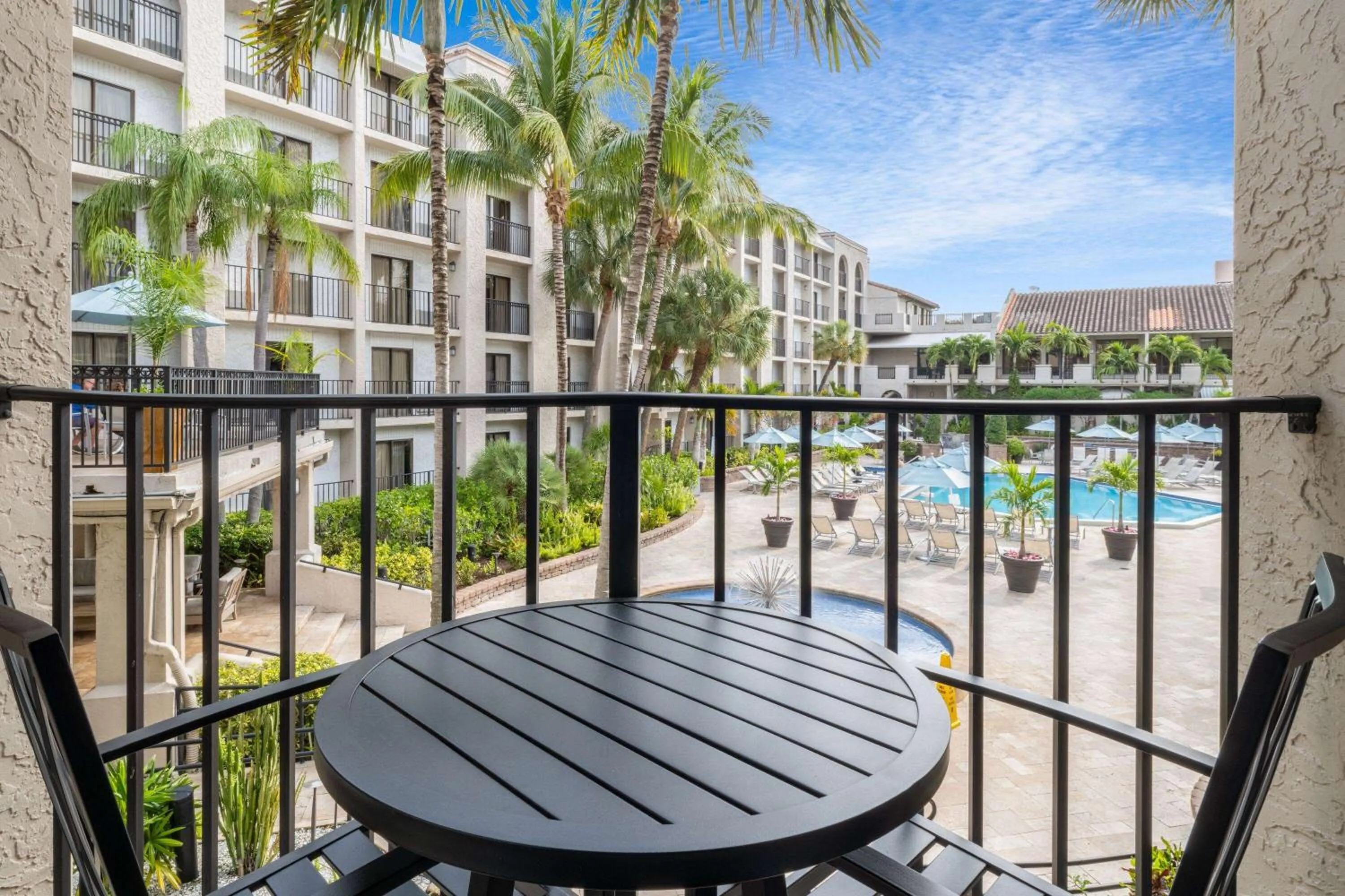 Photo of the whole room in Wyndham Boca Raton Hotel