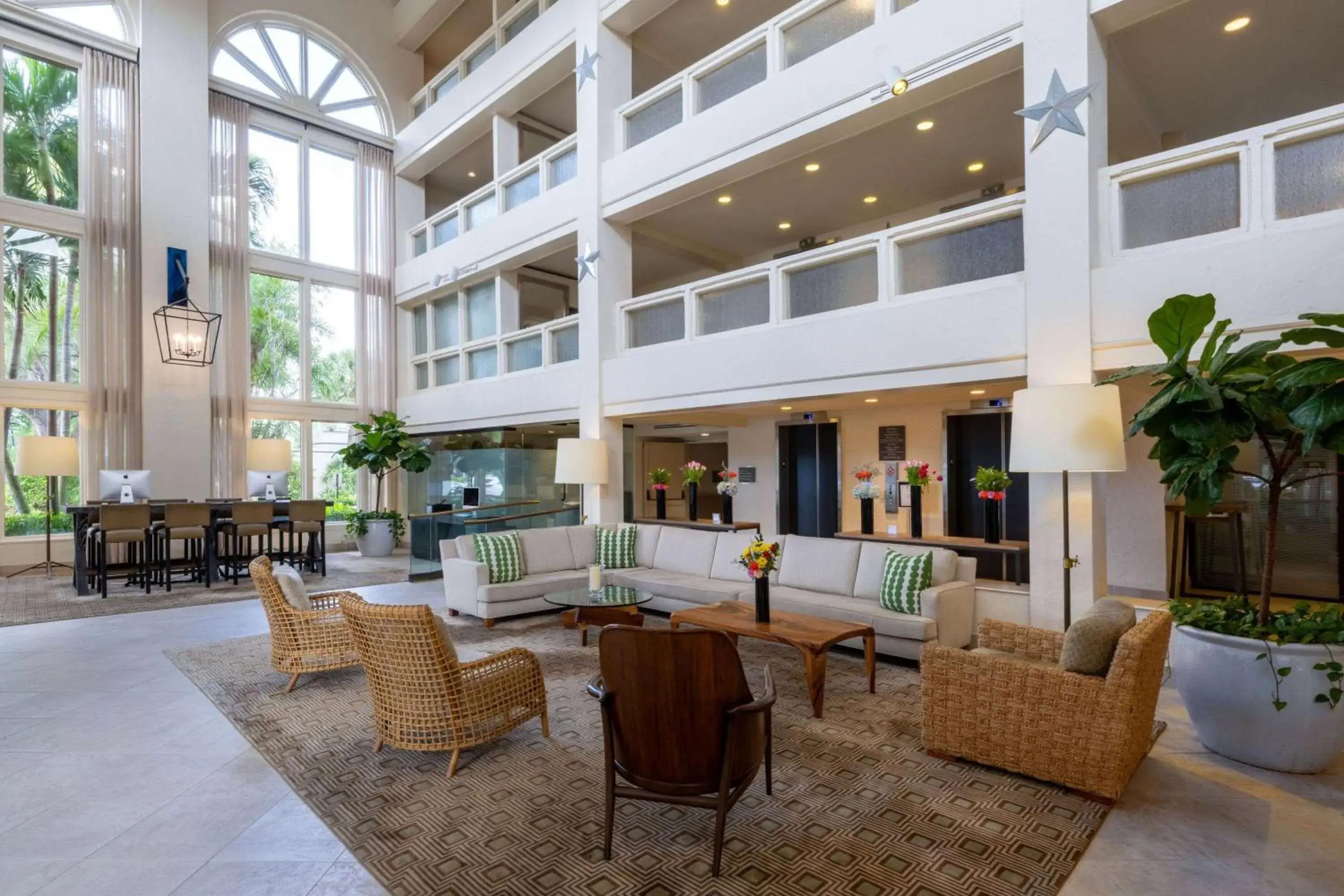 Lobby or reception in Wyndham Boca Raton Hotel Lobby or reception in Wyndham Boca Raton Hotel