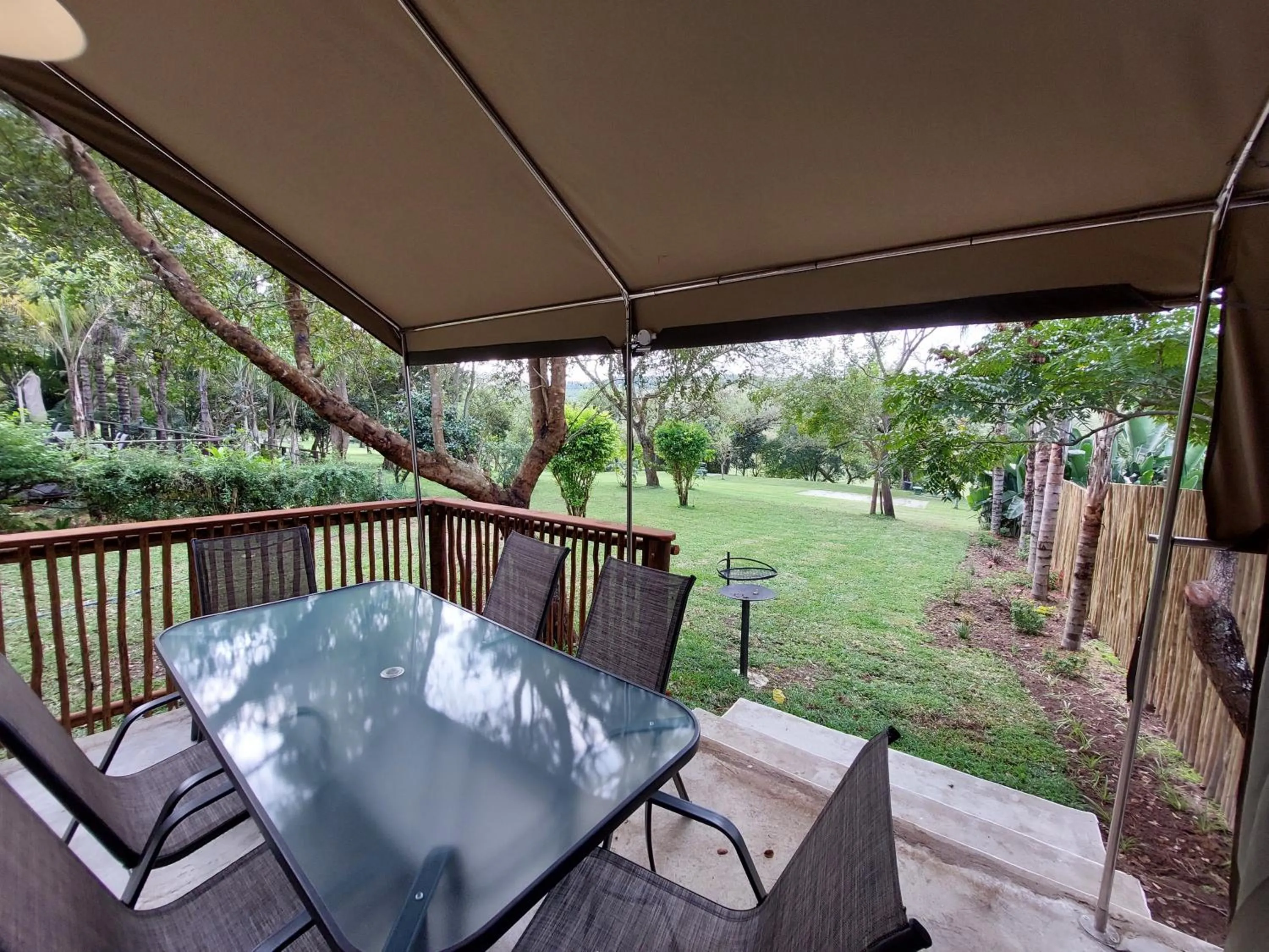 Patio in Rockview Lodge