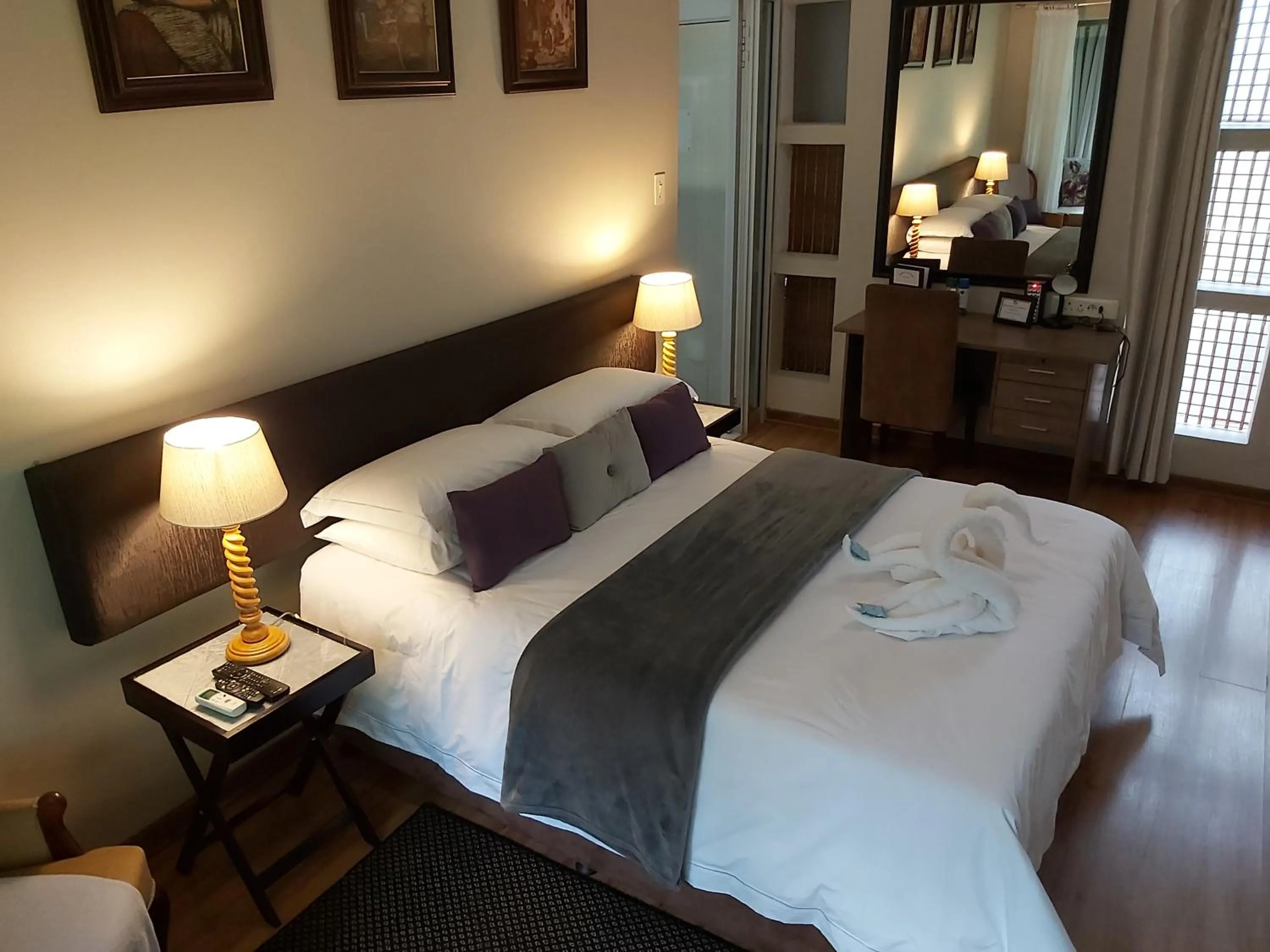 Bed in Rockview Lodge