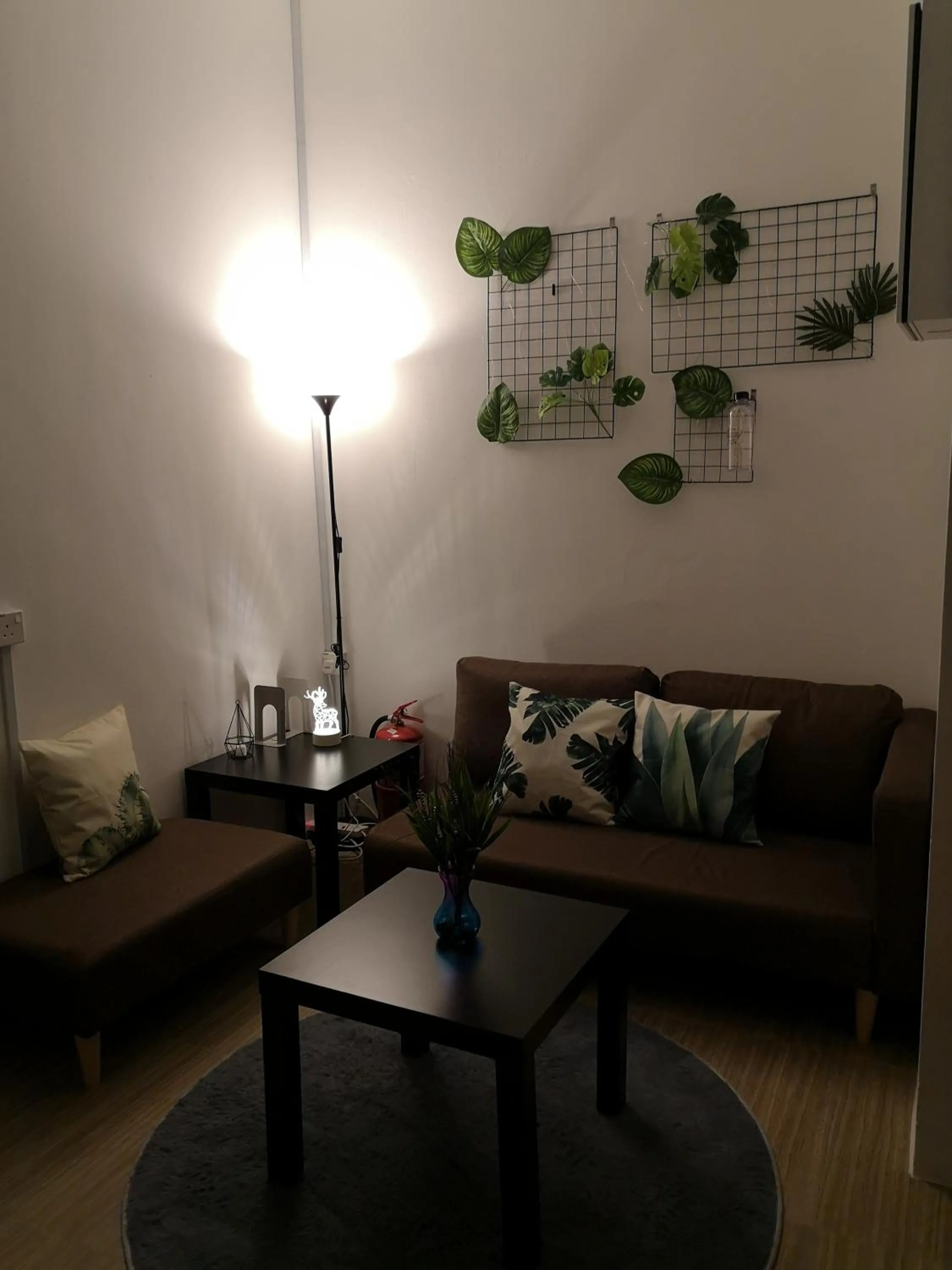 Seating area in Homey Hostel, Ipoh Town