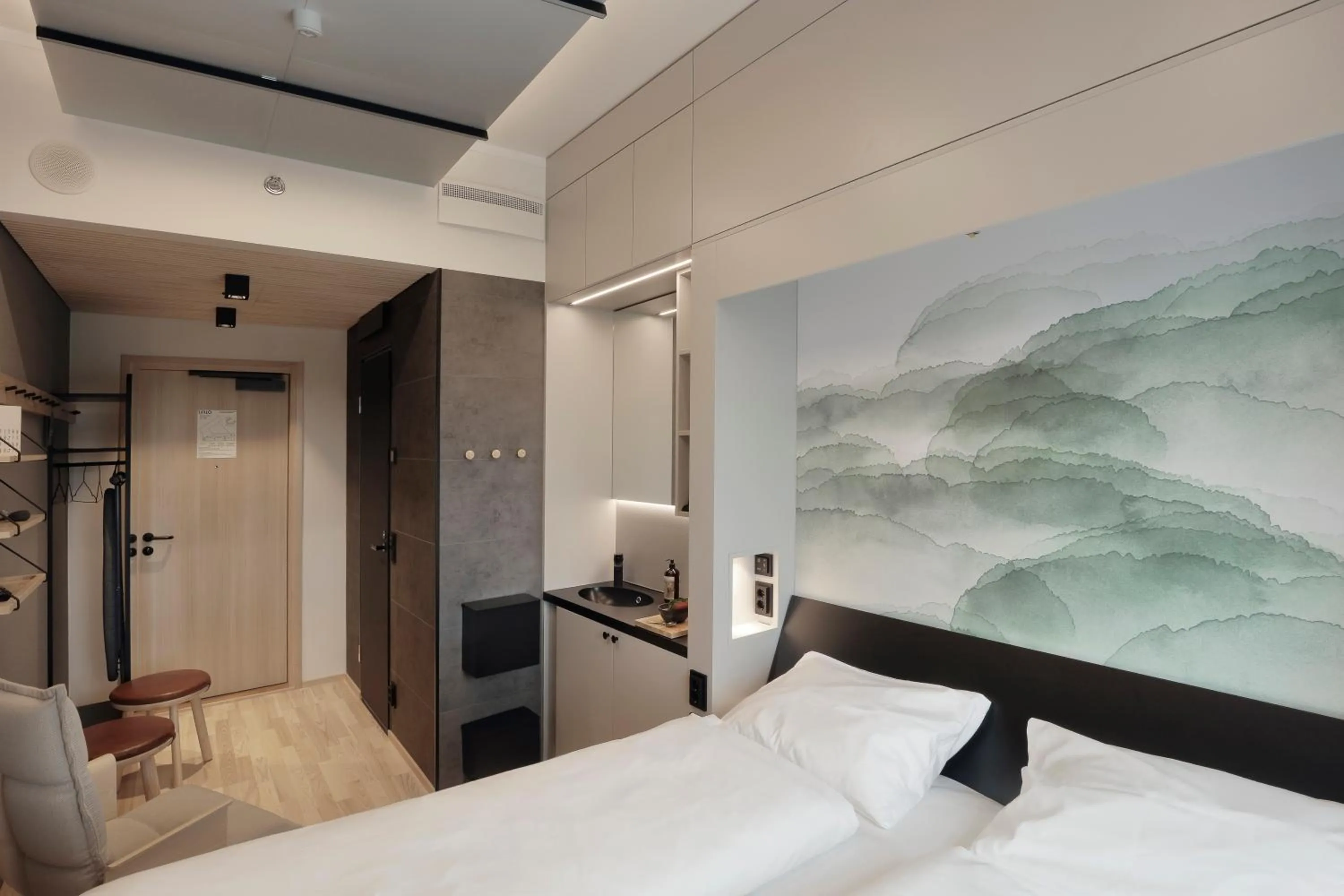 Bedroom, Bed in VALO Hotel & Work Helsinki