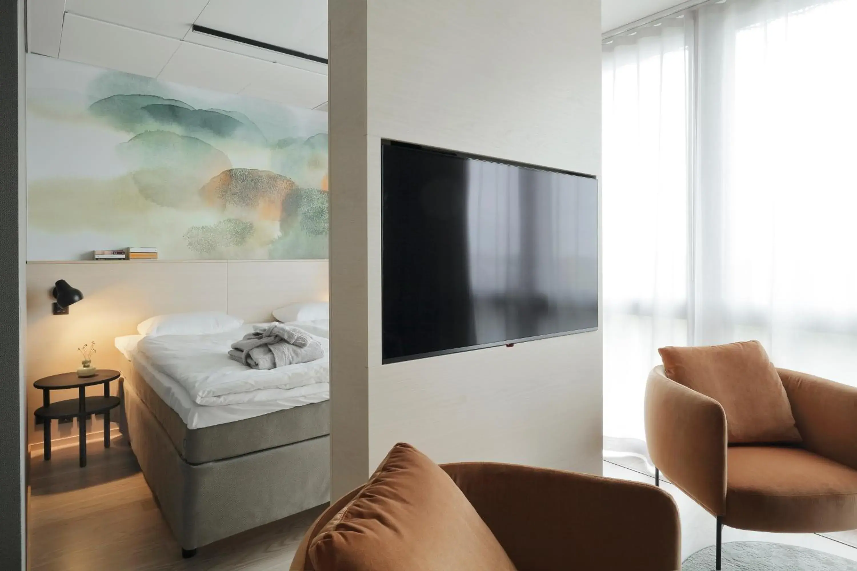 Bedroom, Bed in VALO Hotel & Work Helsinki Bedroom, Bed in VALO Hotel & Work Helsinki