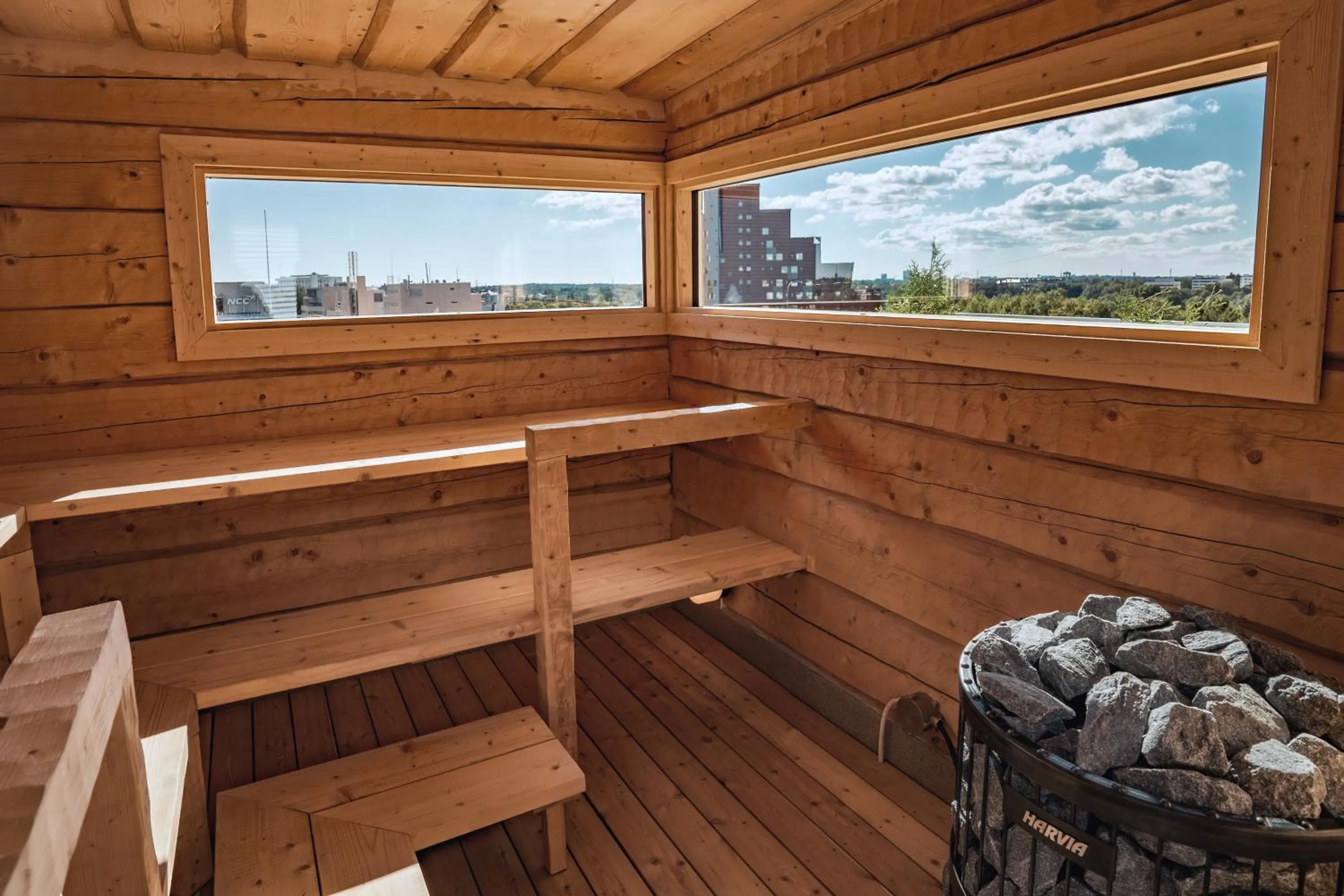 Sauna in VALO Hotel & Work Helsinki