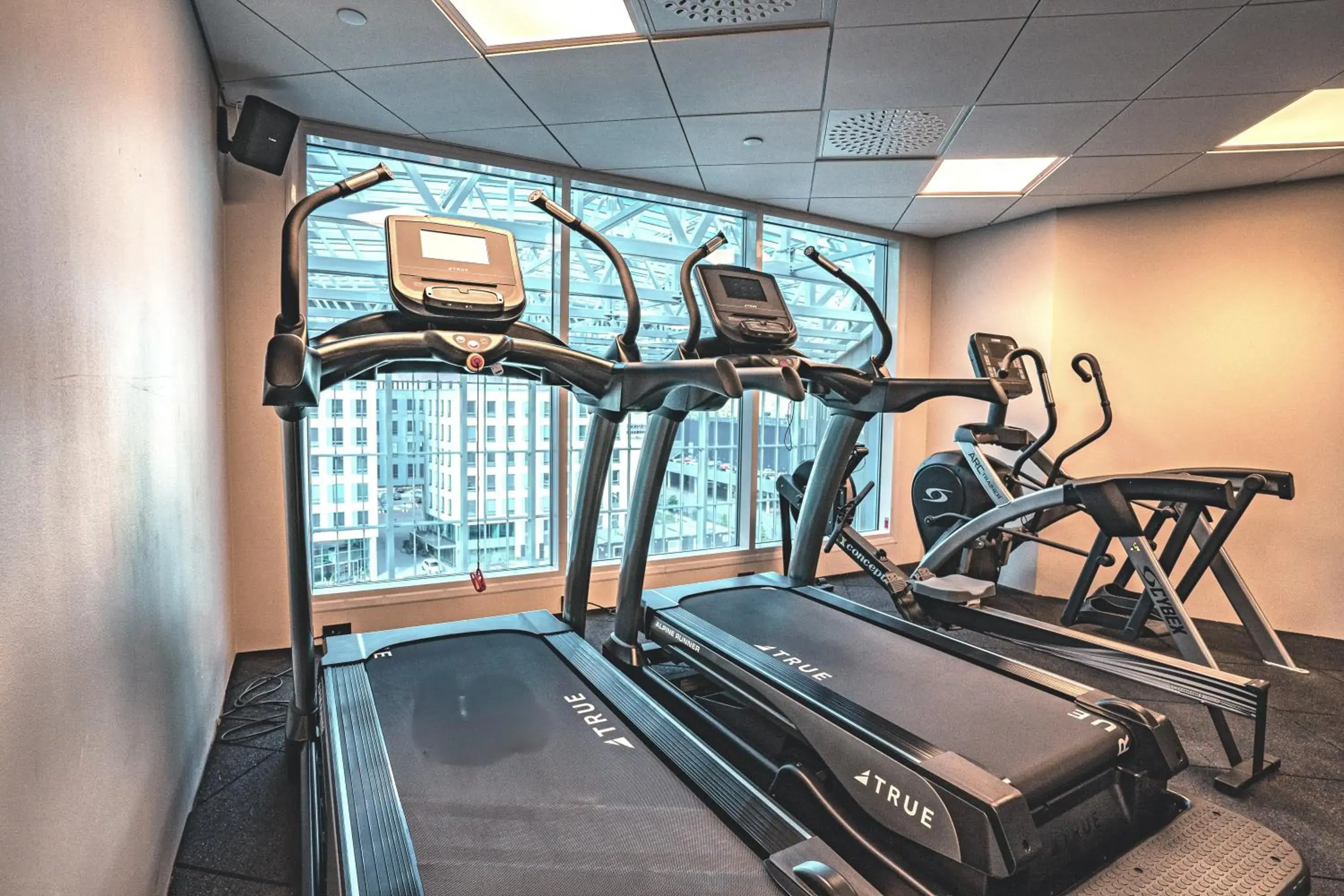 Fitness centre/facilities in VALO Hotel & Work Helsinki Fitness centre/facilities in VALO Hotel & Work Helsinki