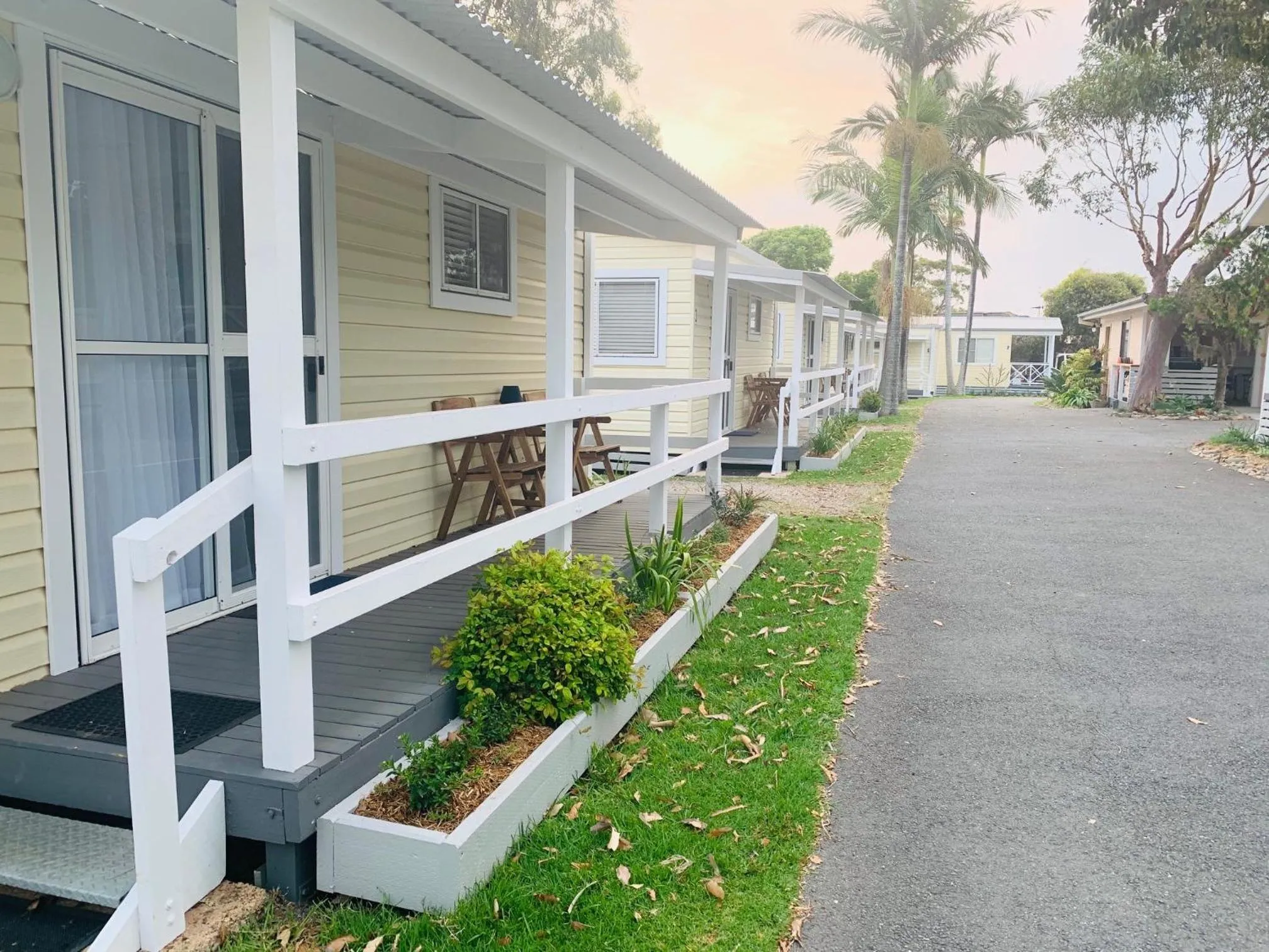Property building in Little Palm Cabins