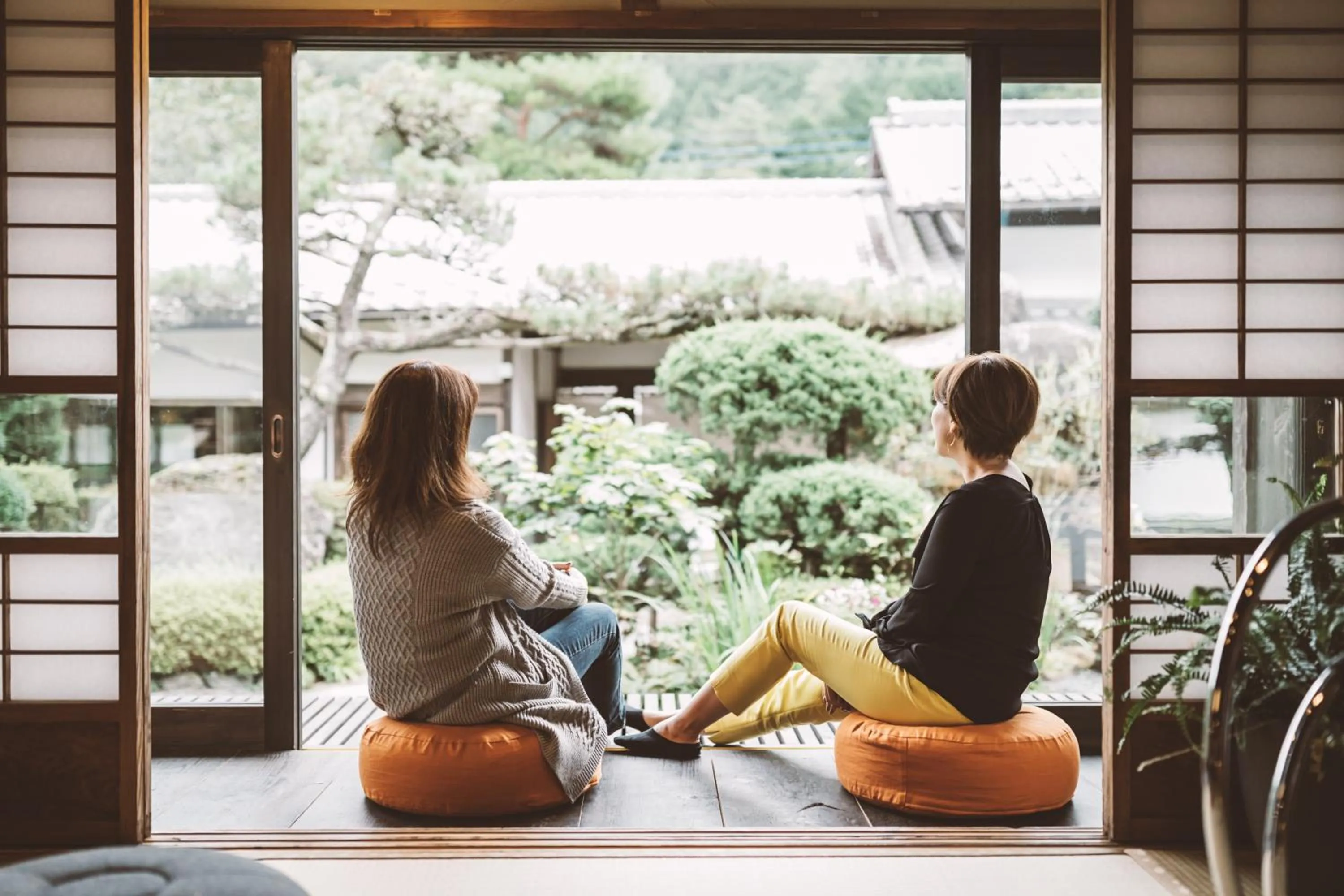 Communal lounge/ TV room in NIPPONIA Kosuge Village