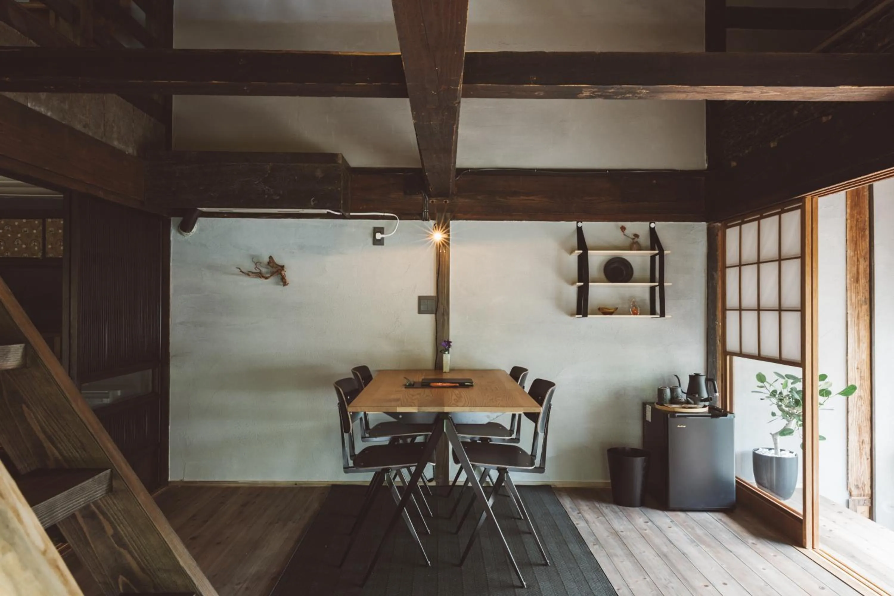 Dining area in NIPPONIA Kosuge Village