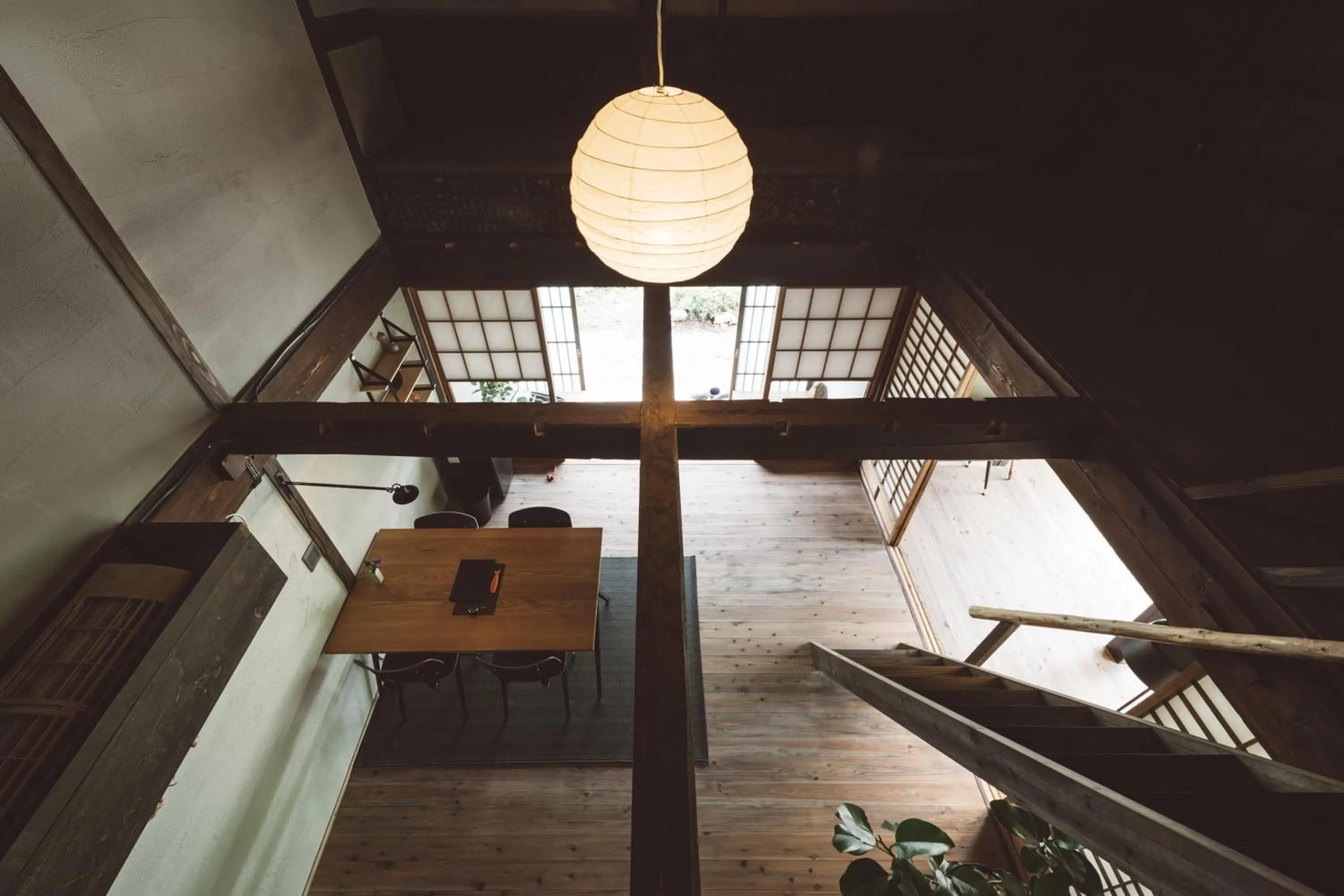 Dining area in NIPPONIA Kosuge Village