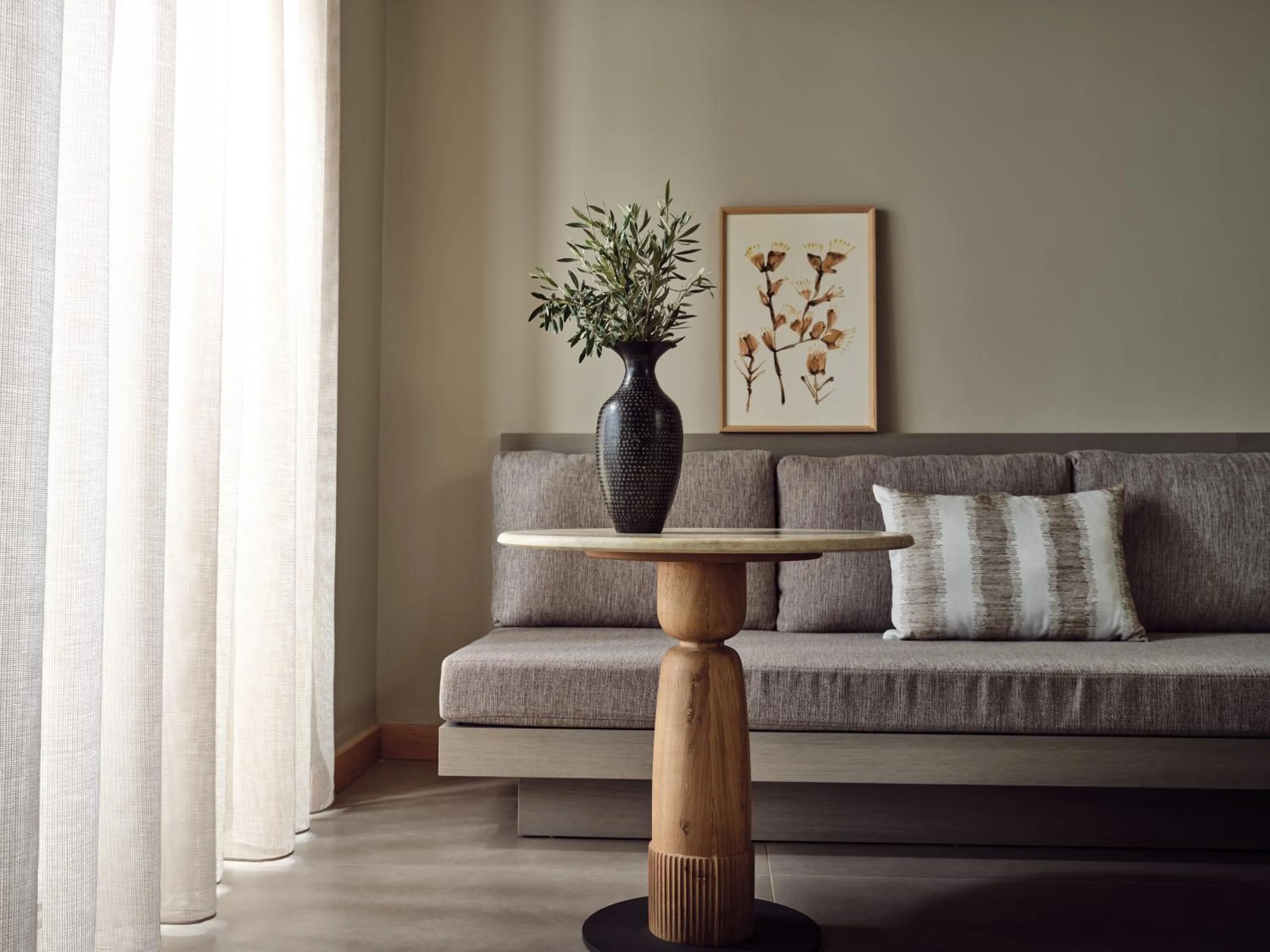 Seating area in The Royal Senses Resort & Spa Crete, Curio Collection by Hilton