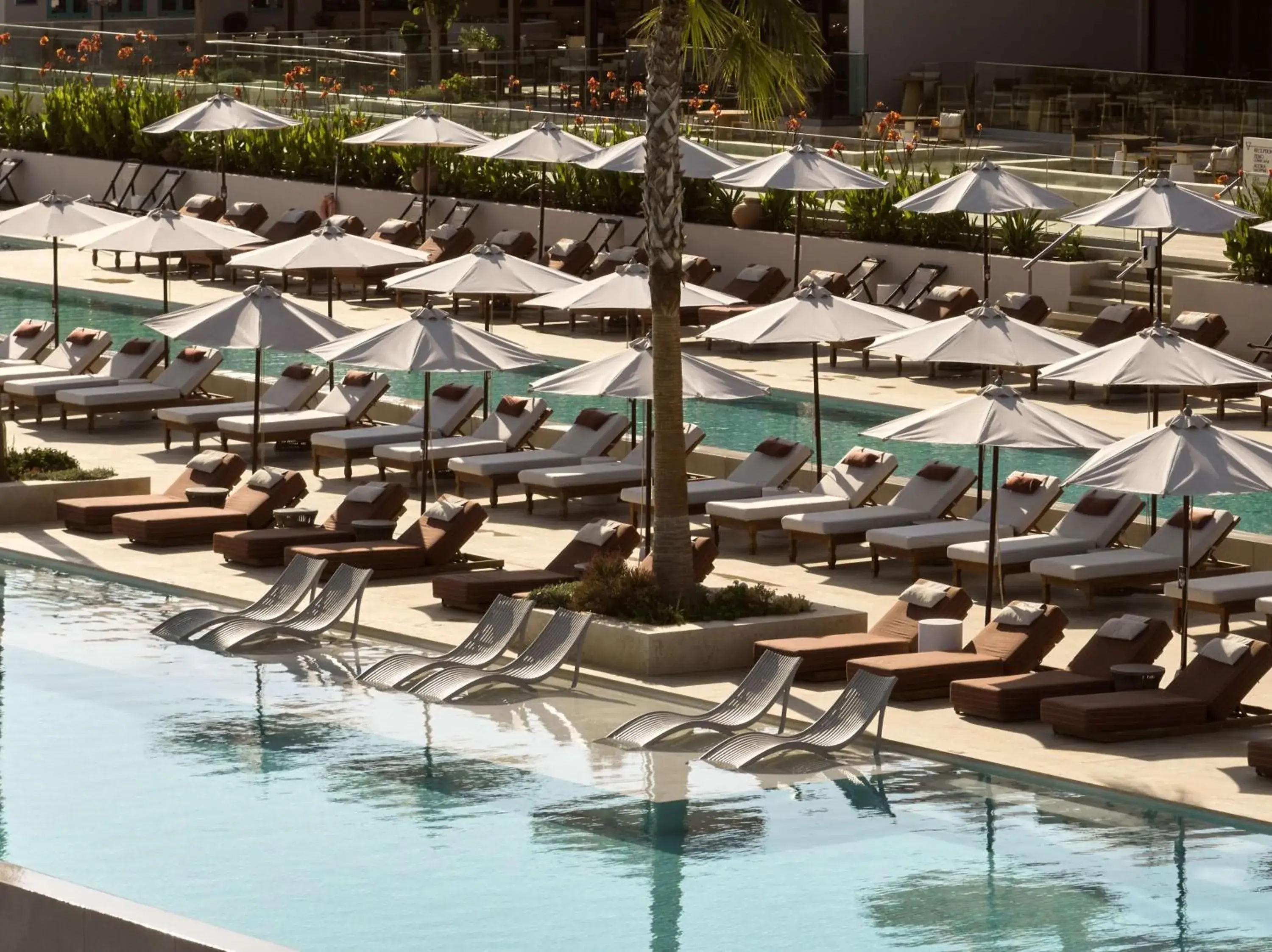 Pool view in The Royal Senses Resort & Spa Crete, Curio Collection by Hilton Pool view in The Royal Senses Resort & Spa Crete, Curio Collection by Hilton