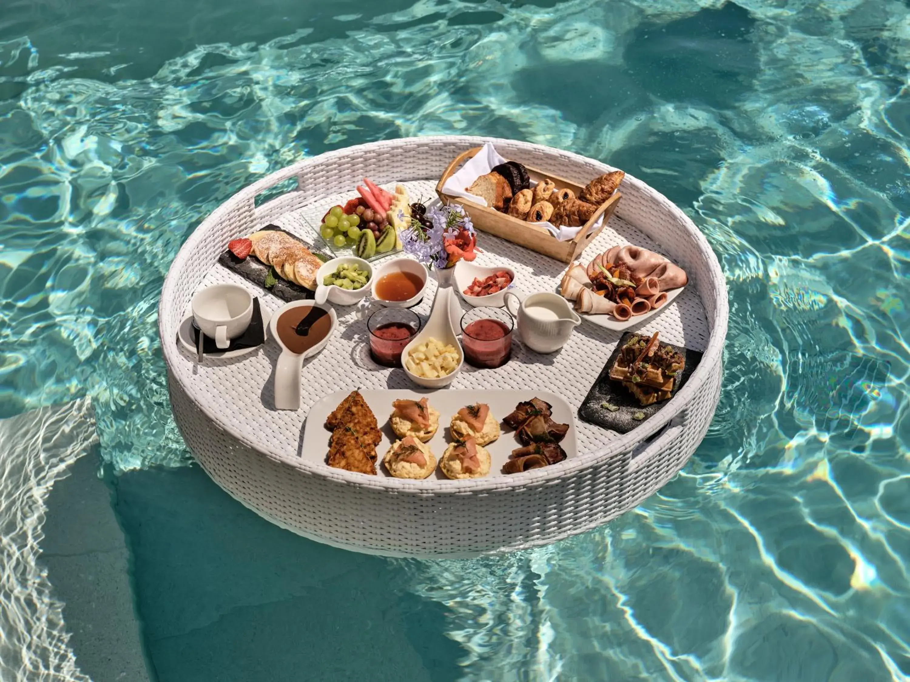 Food and drinks in The Royal Senses Resort & Spa Crete, Curio Collection by Hilton Food and drinks in The Royal Senses Resort & Spa Crete, Curio Collection by Hilton