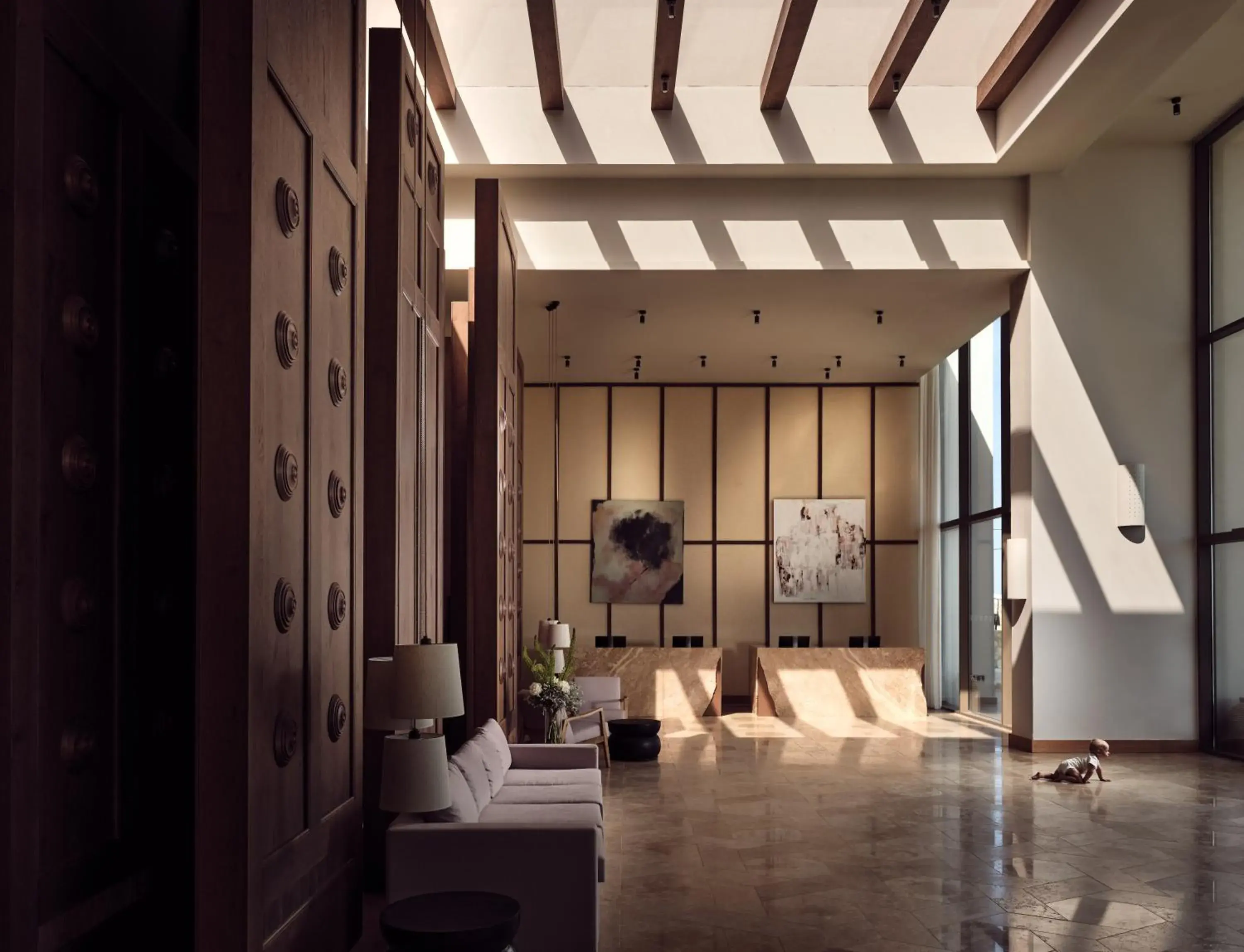 Lobby or reception in The Royal Senses Resort & Spa Crete, Curio Collection by Hilton Lobby or reception in The Royal Senses Resort & Spa Crete, Curio Collection by Hilton