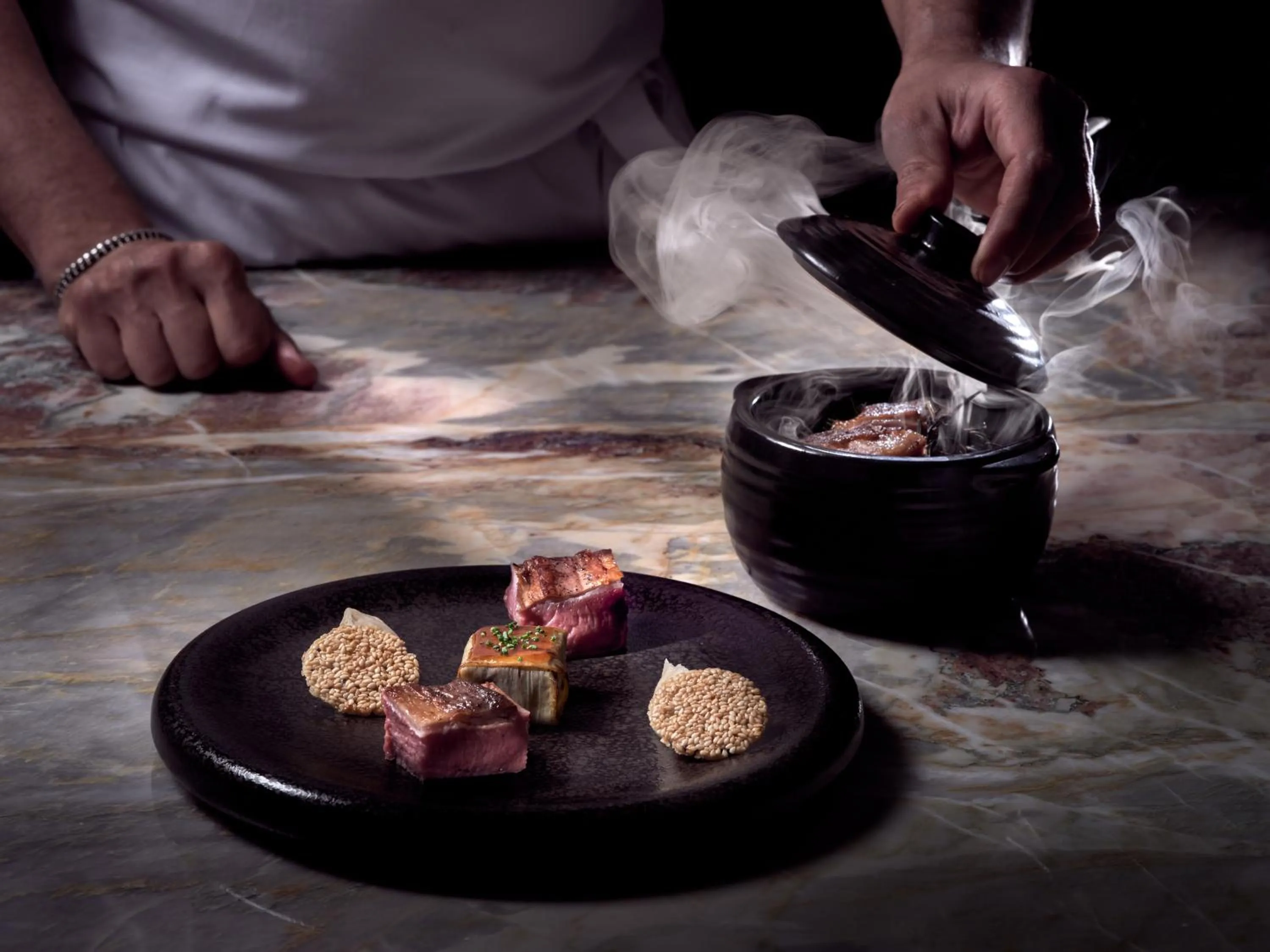 Restaurant/places to eat in The Royal Senses Resort & Spa Crete, Curio Collection by Hilton