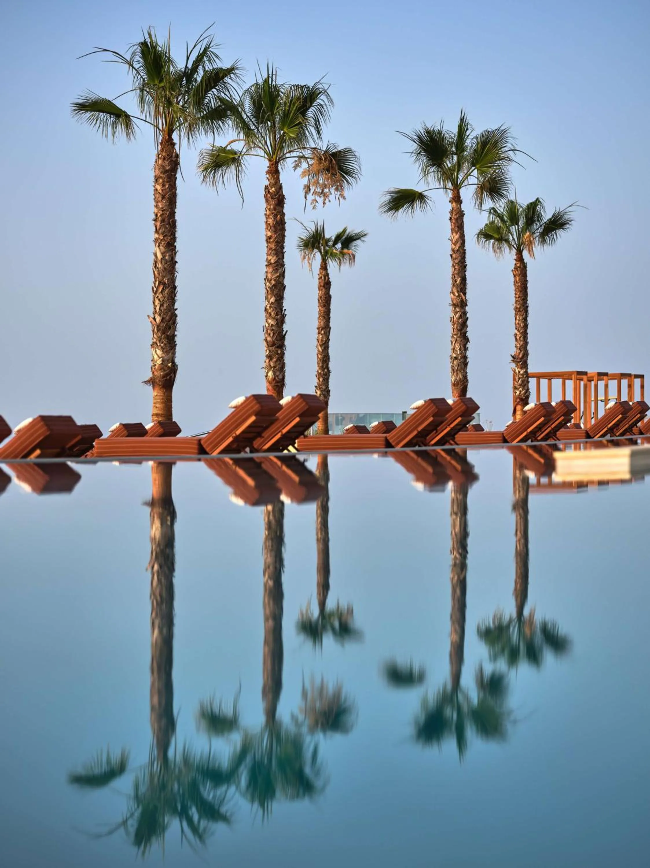 Pool view in The Royal Senses Resort & Spa Crete, Curio Collection by Hilton