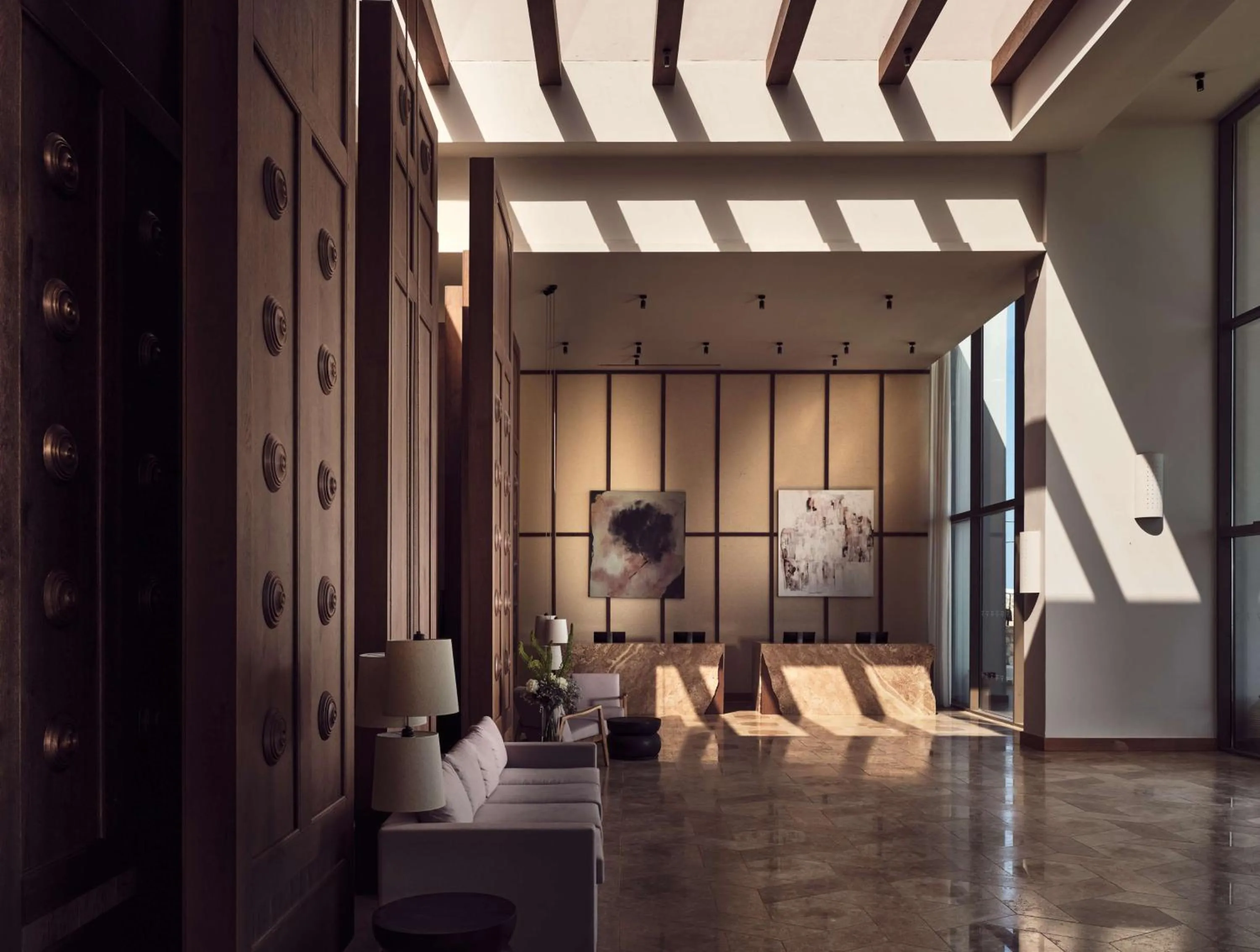 Lobby or reception in The Royal Senses Resort & Spa Crete, Curio Collection by Hilton