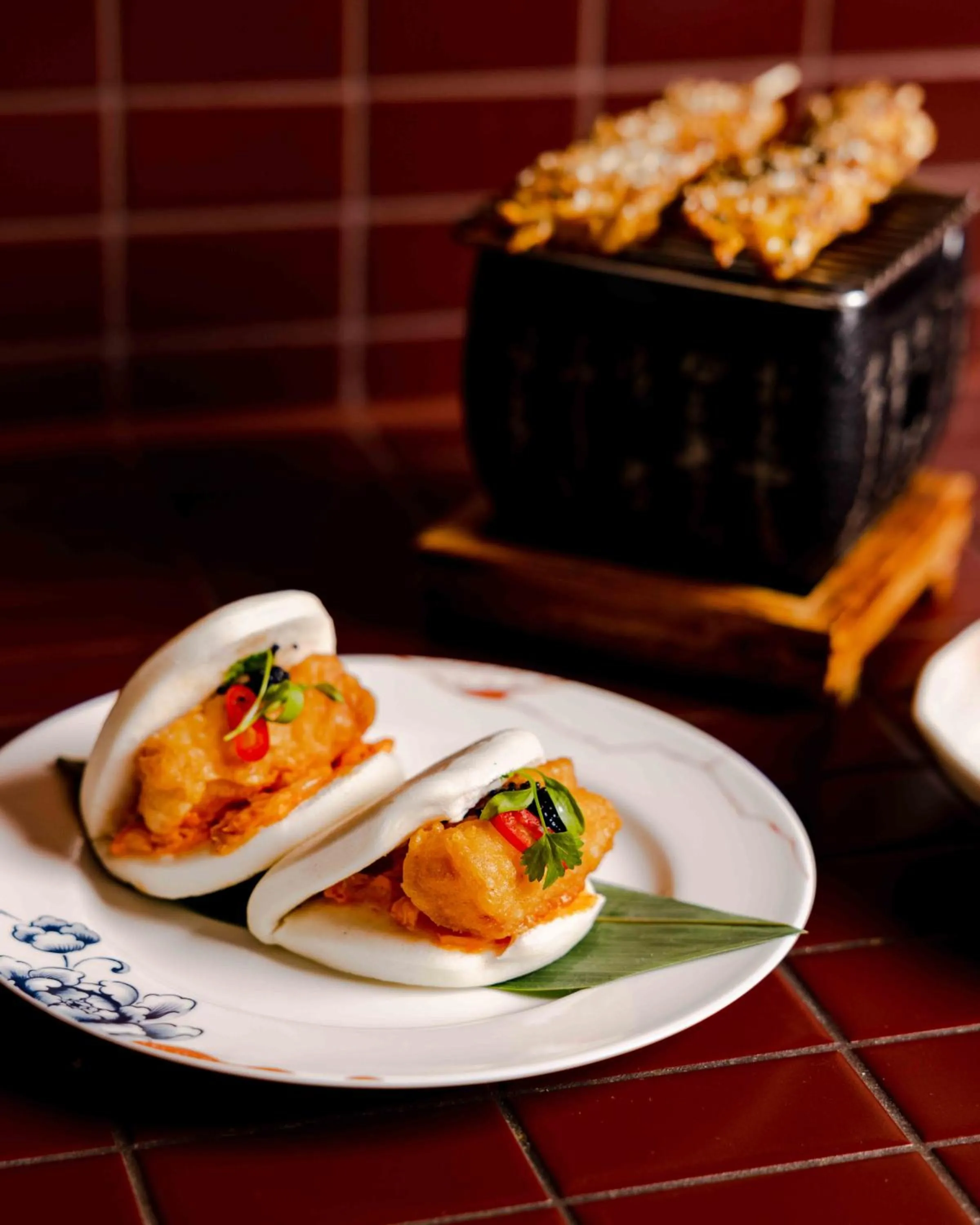 Food close-up in Pan Pacific London