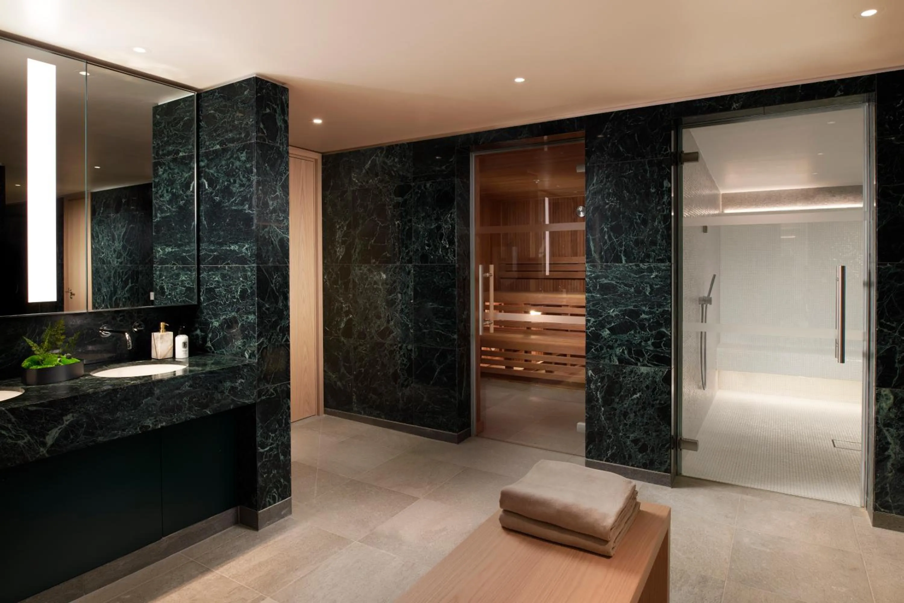 Sauna in Pan Pacific London