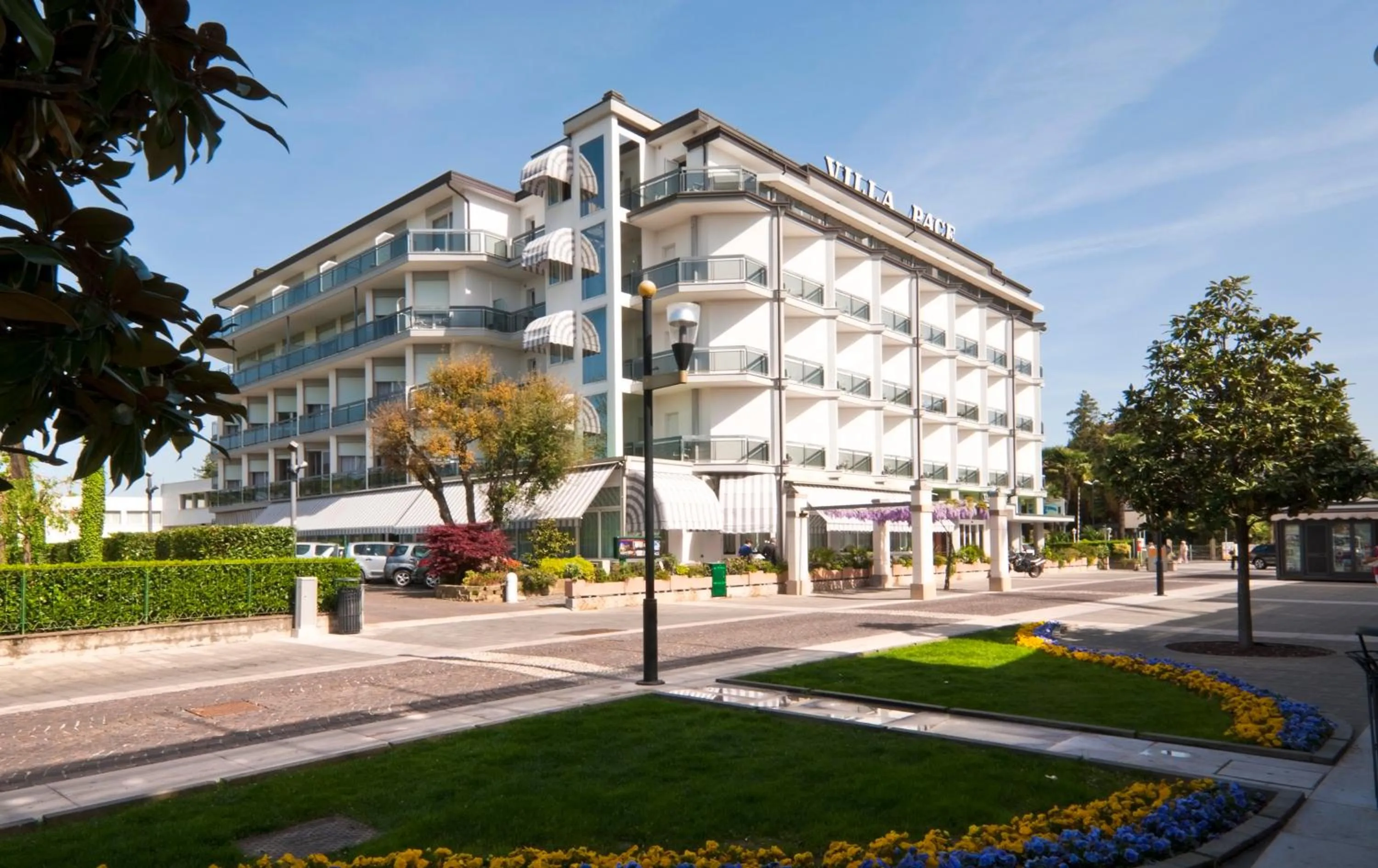 Bird's eye view in Terme Villa Pace