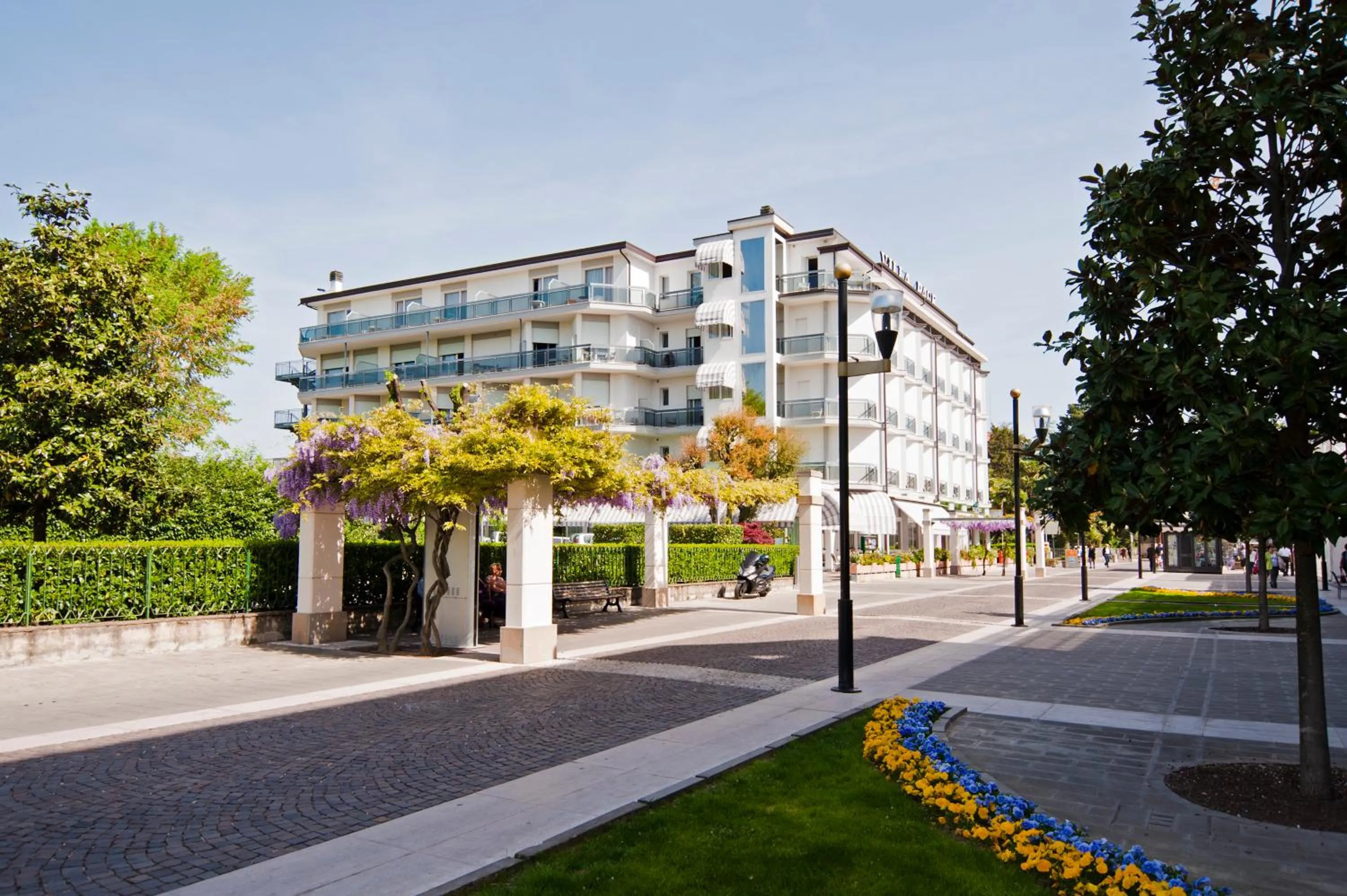 Garden view in Terme Villa Pace