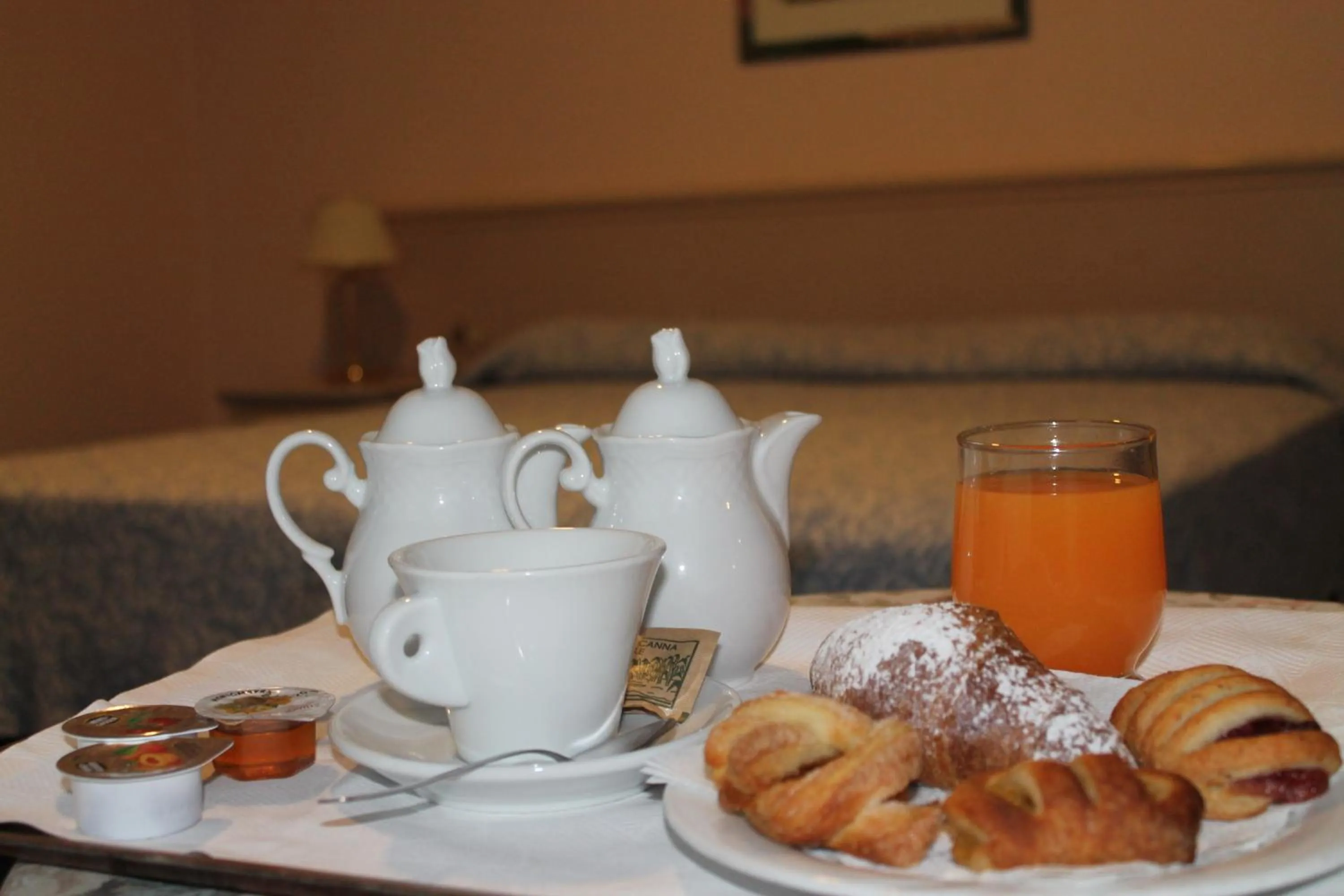 Food and drinks in Terme Villa Pace