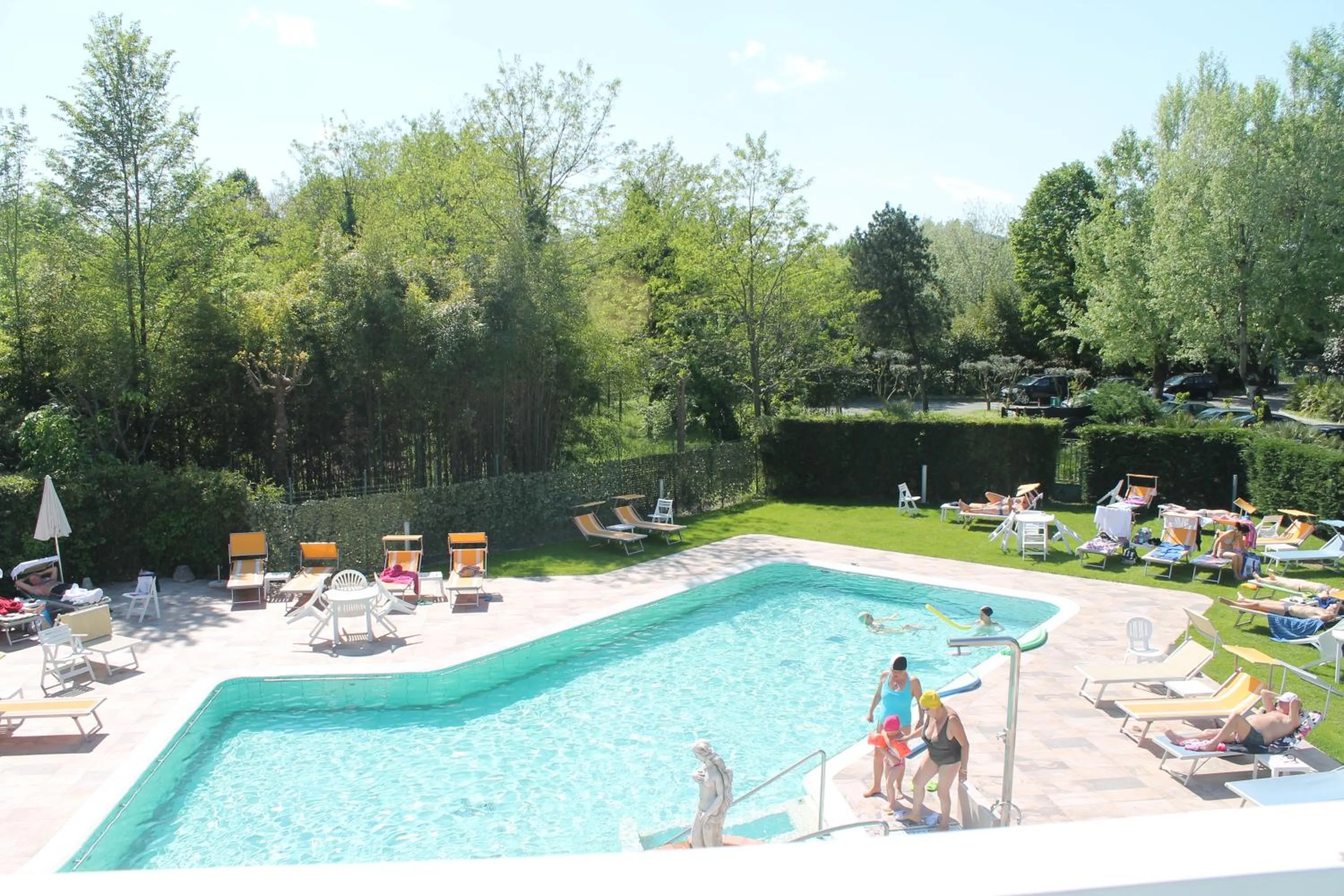 Swimming pool in Terme Villa Pace