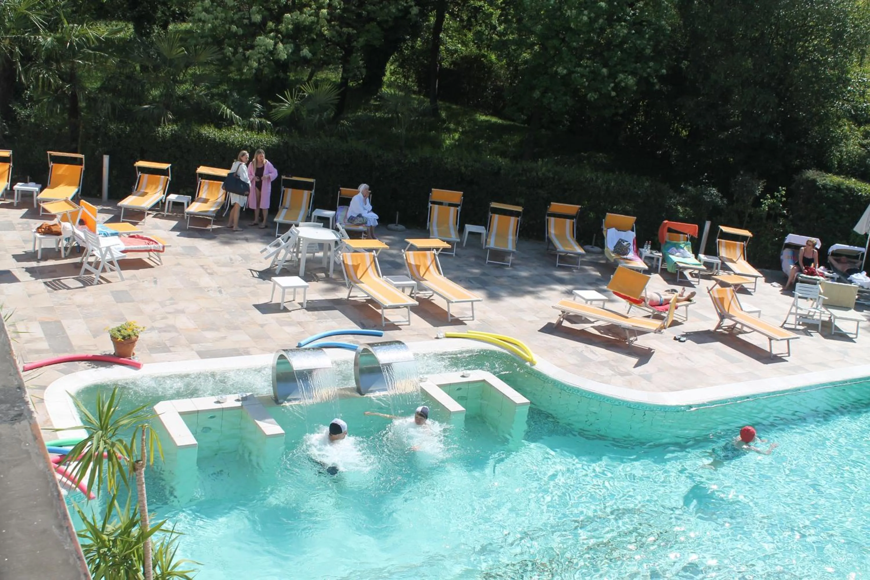 Swimming pool in Terme Villa Pace