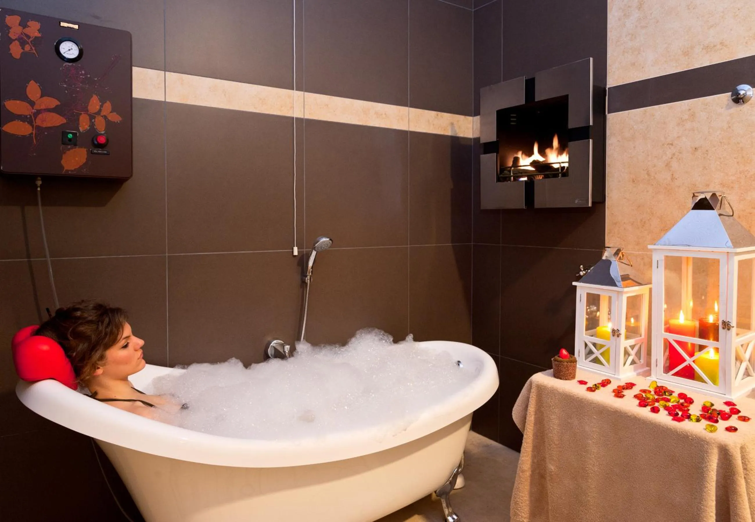 Hot Tub in Terme Villa Pace