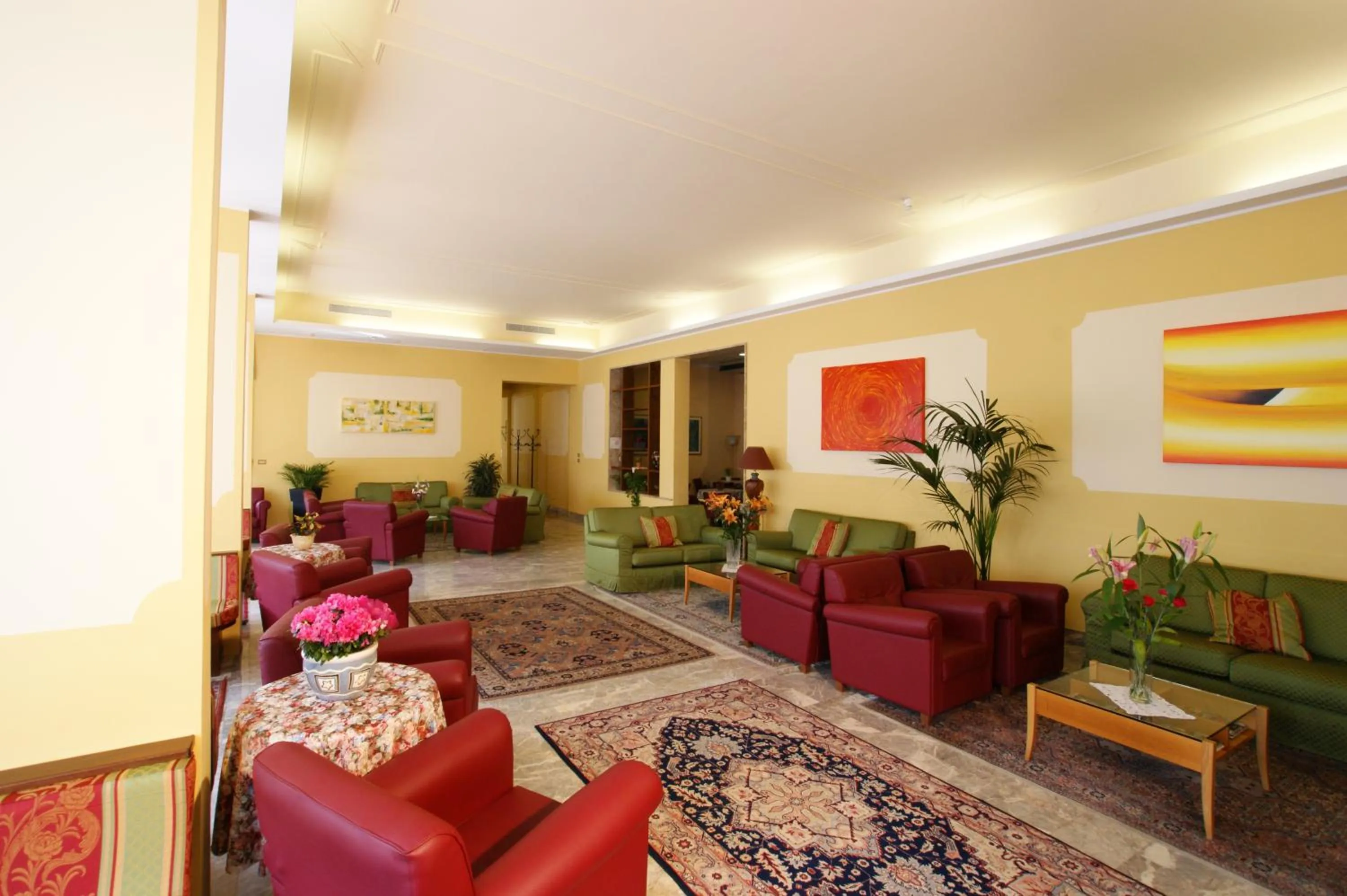 Lobby or reception in Terme Villa Pace