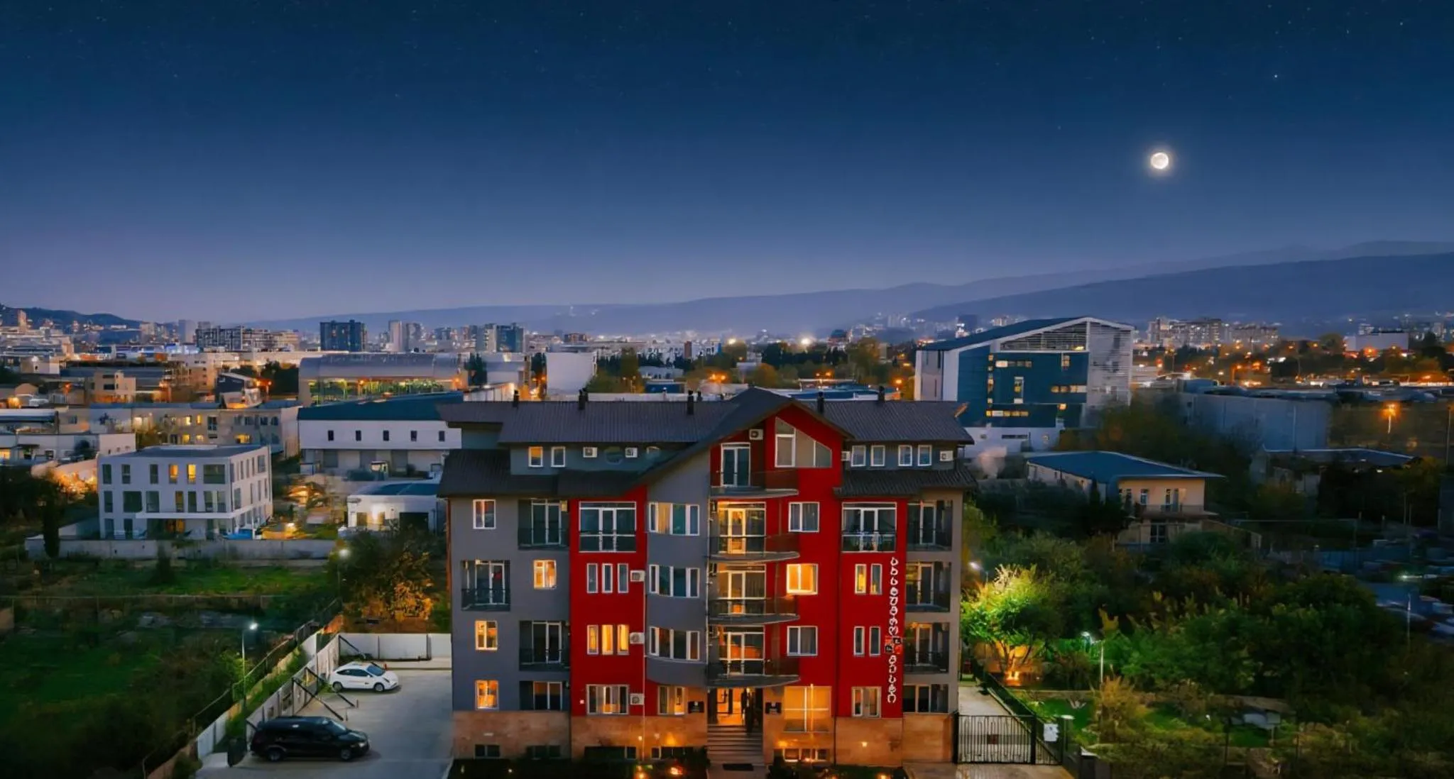 Property building in Apart Hotel West