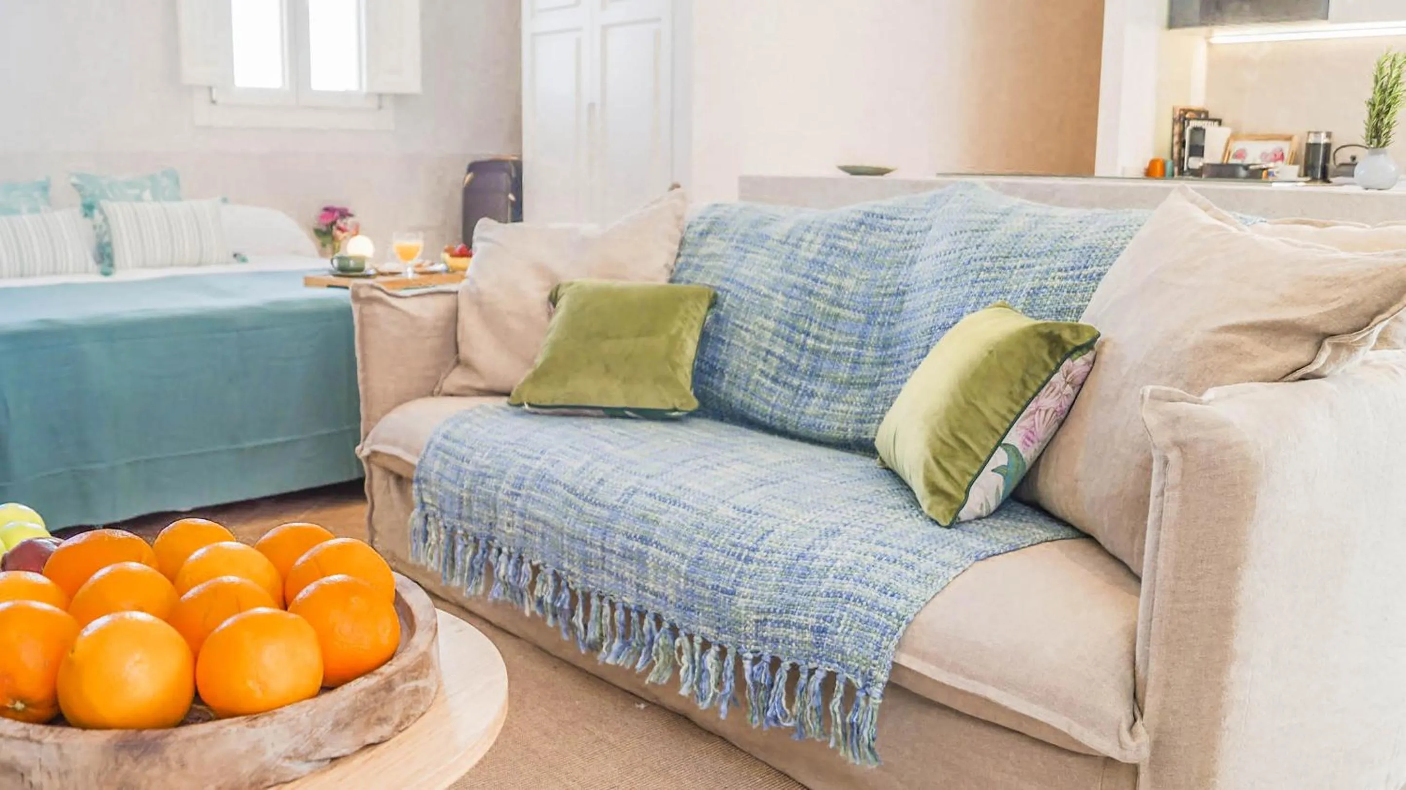 Bed in The Boc Suites