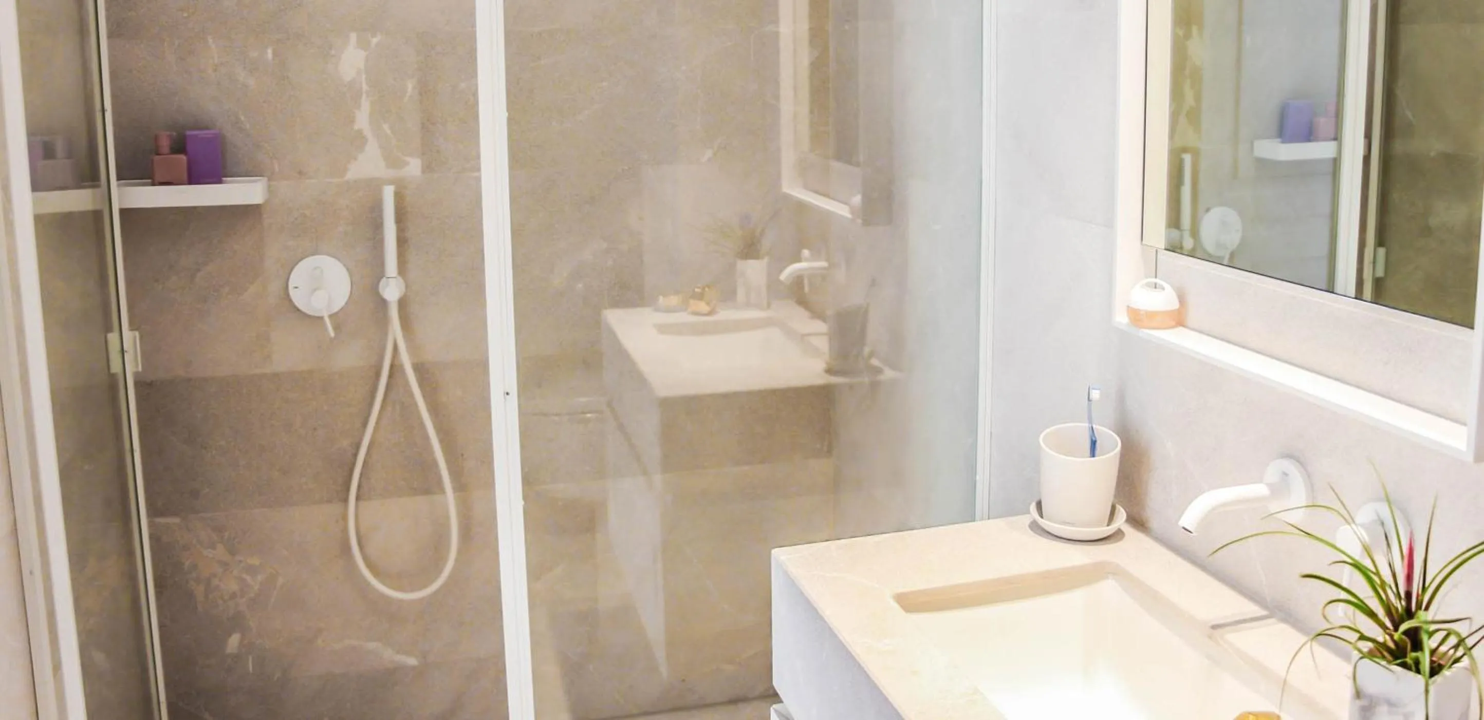 Bathroom in The Boc Suites