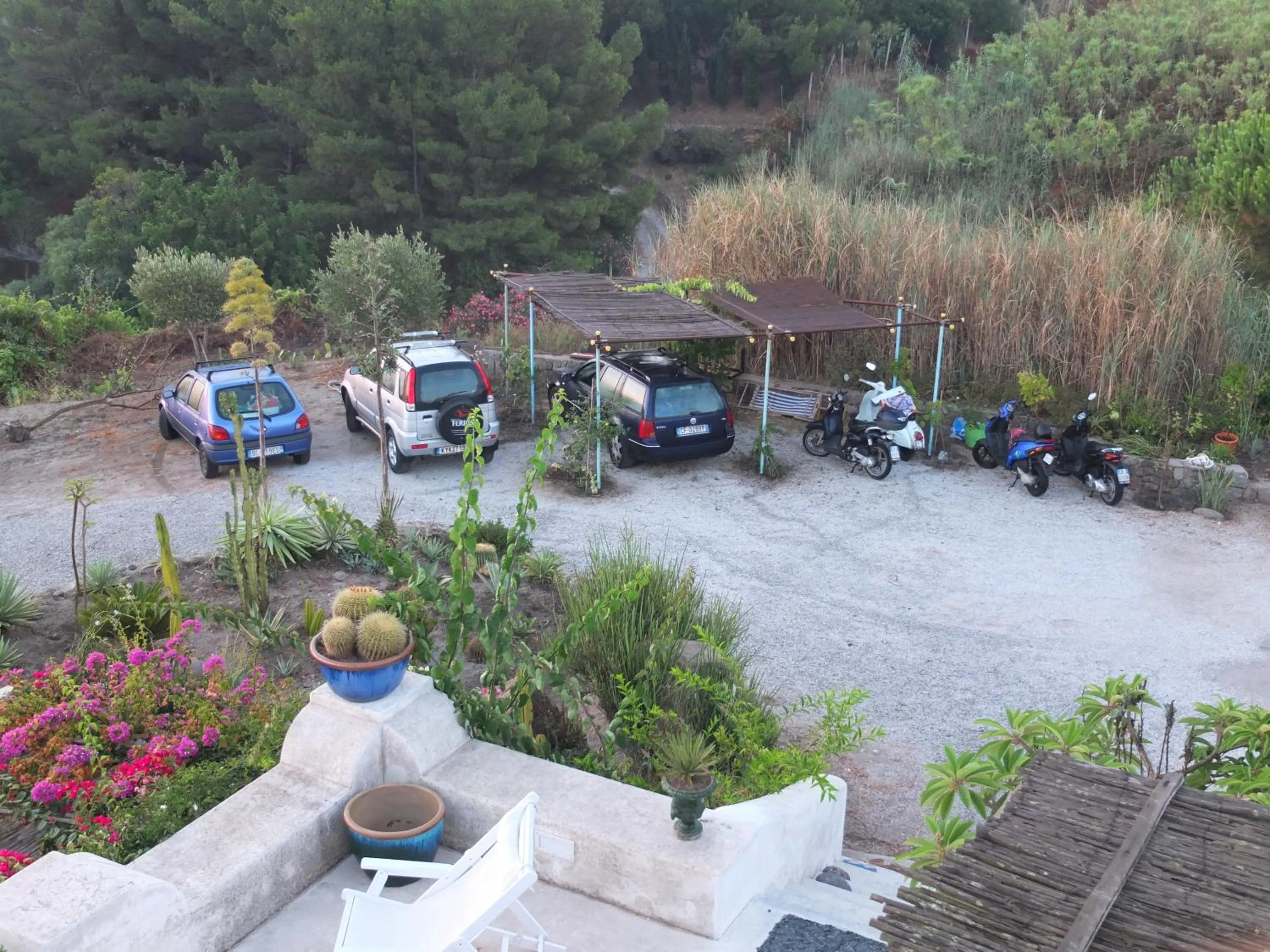 Garden in B&B Al Salvatore Di Lipari