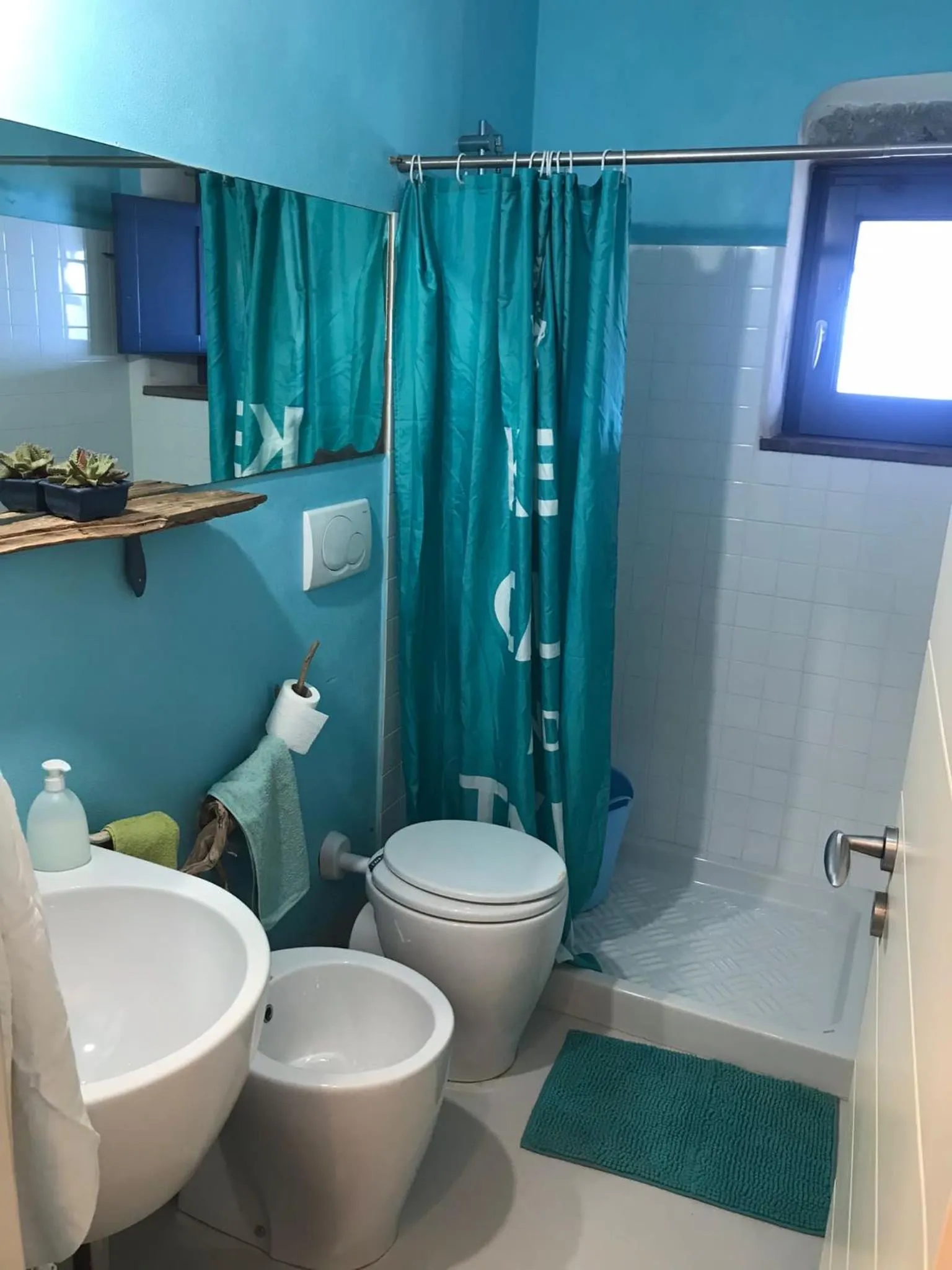 Bathroom in B&B Al Salvatore Di Lipari