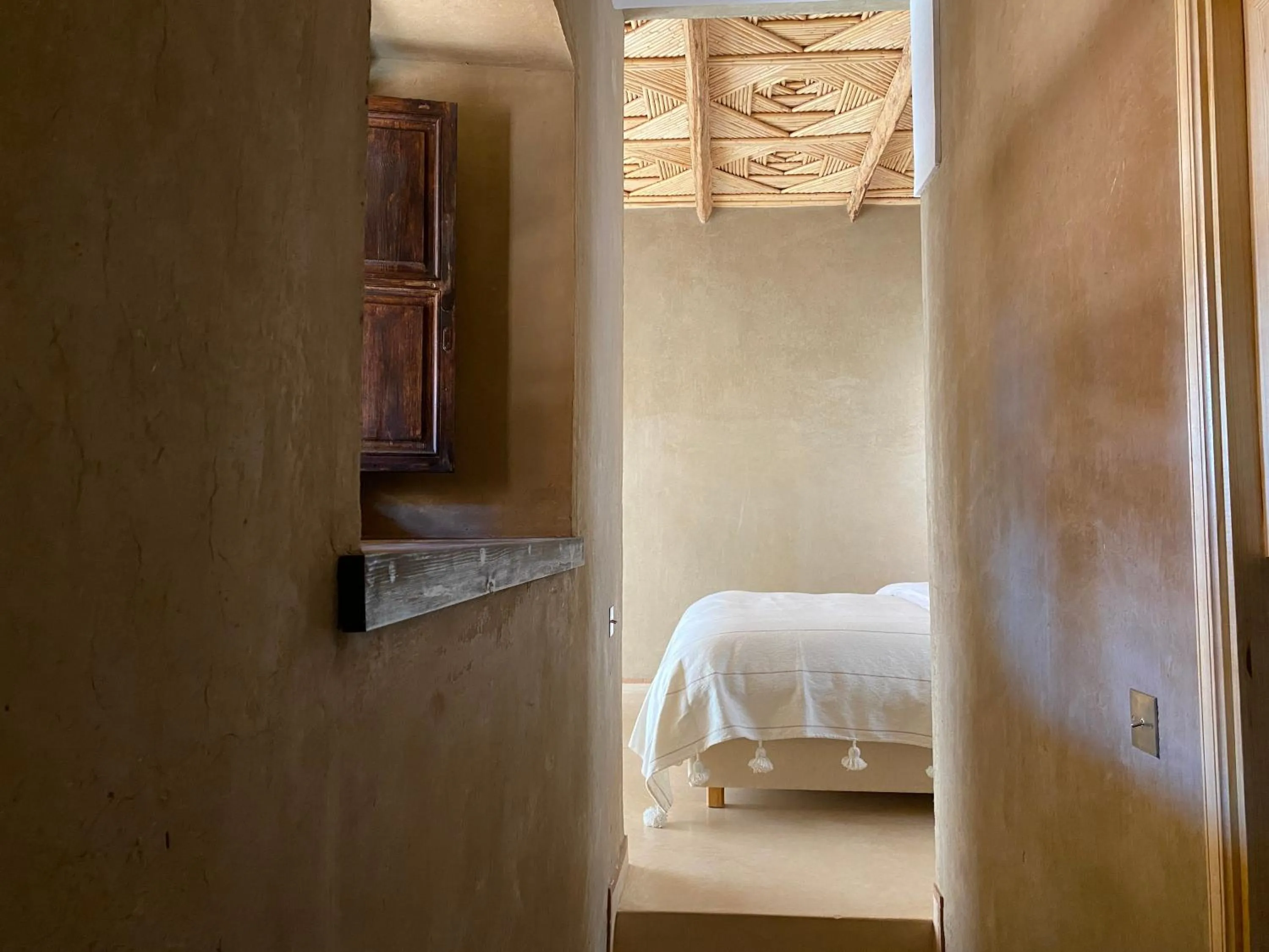 Bed in Kasbah Tamsna