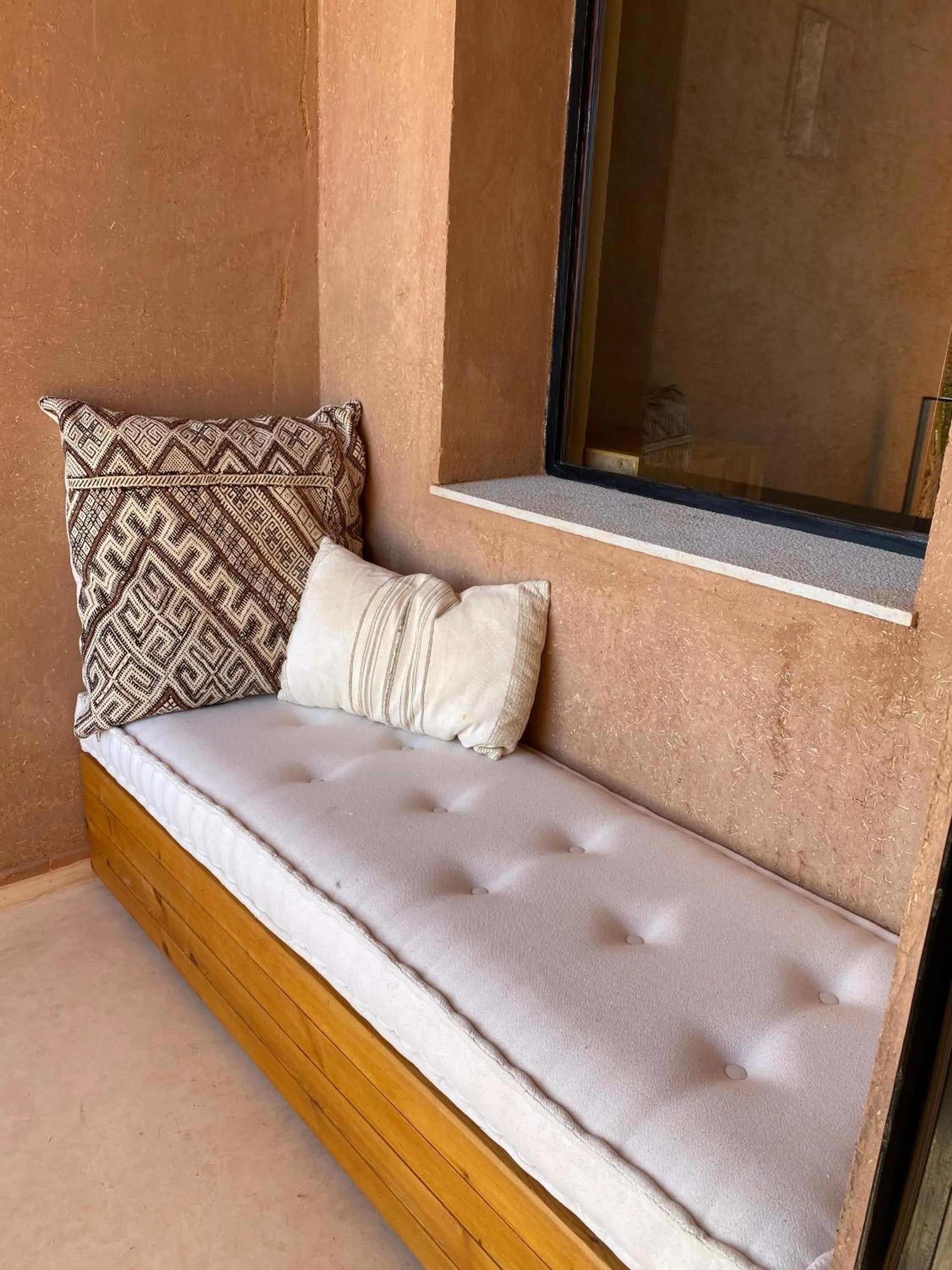 Balcony/Terrace, Bed in Kasbah Tamsna