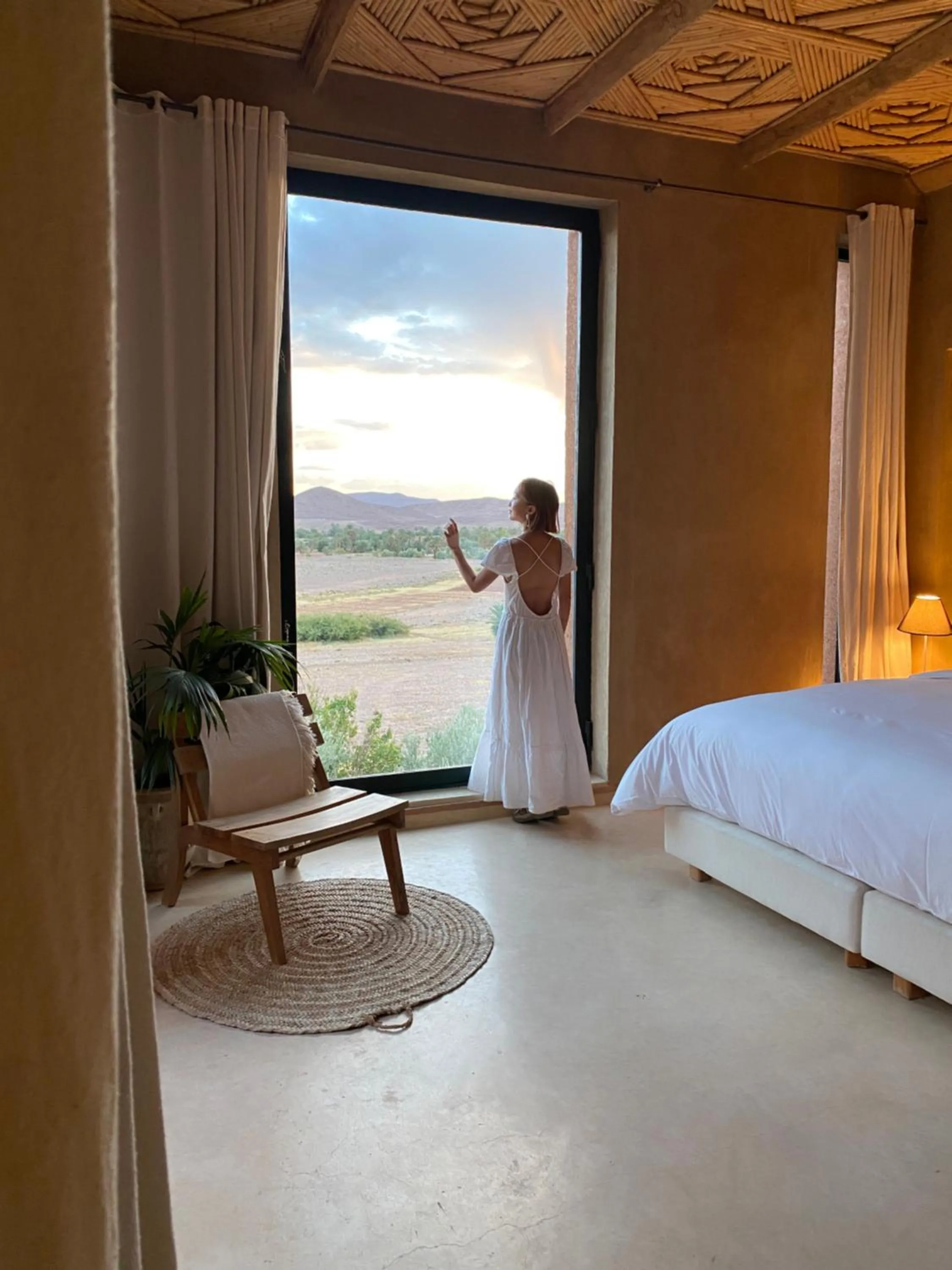 Bedroom, Bed in Kasbah Tamsna